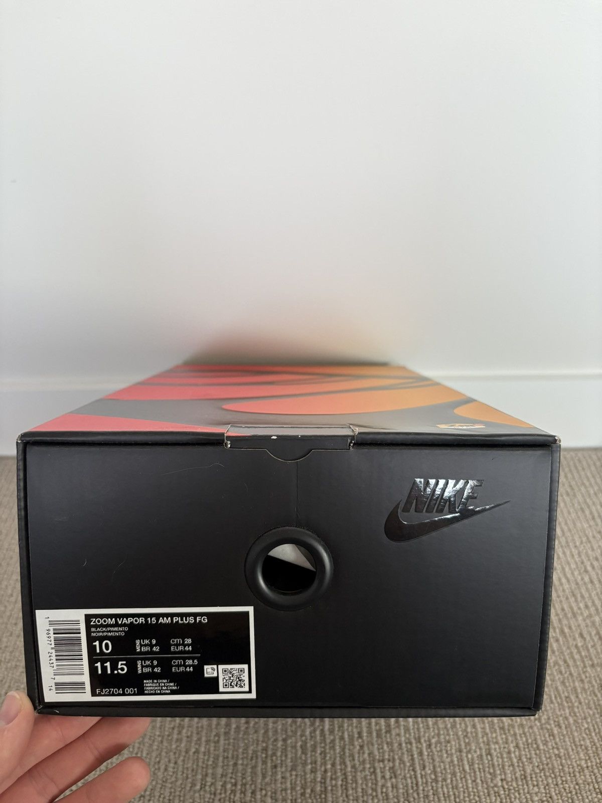 Nike Mercurial Zoom Vapor 15 Size US 10 / EU 43 - 2 Thumbnail