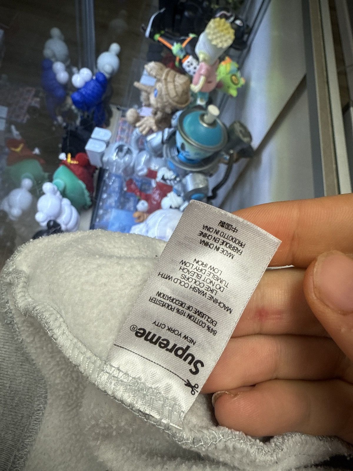 Supreme Supreme love stronger than hoodie grey medium Size US M / EU 48-50 / 2 - 5 Thumbnail