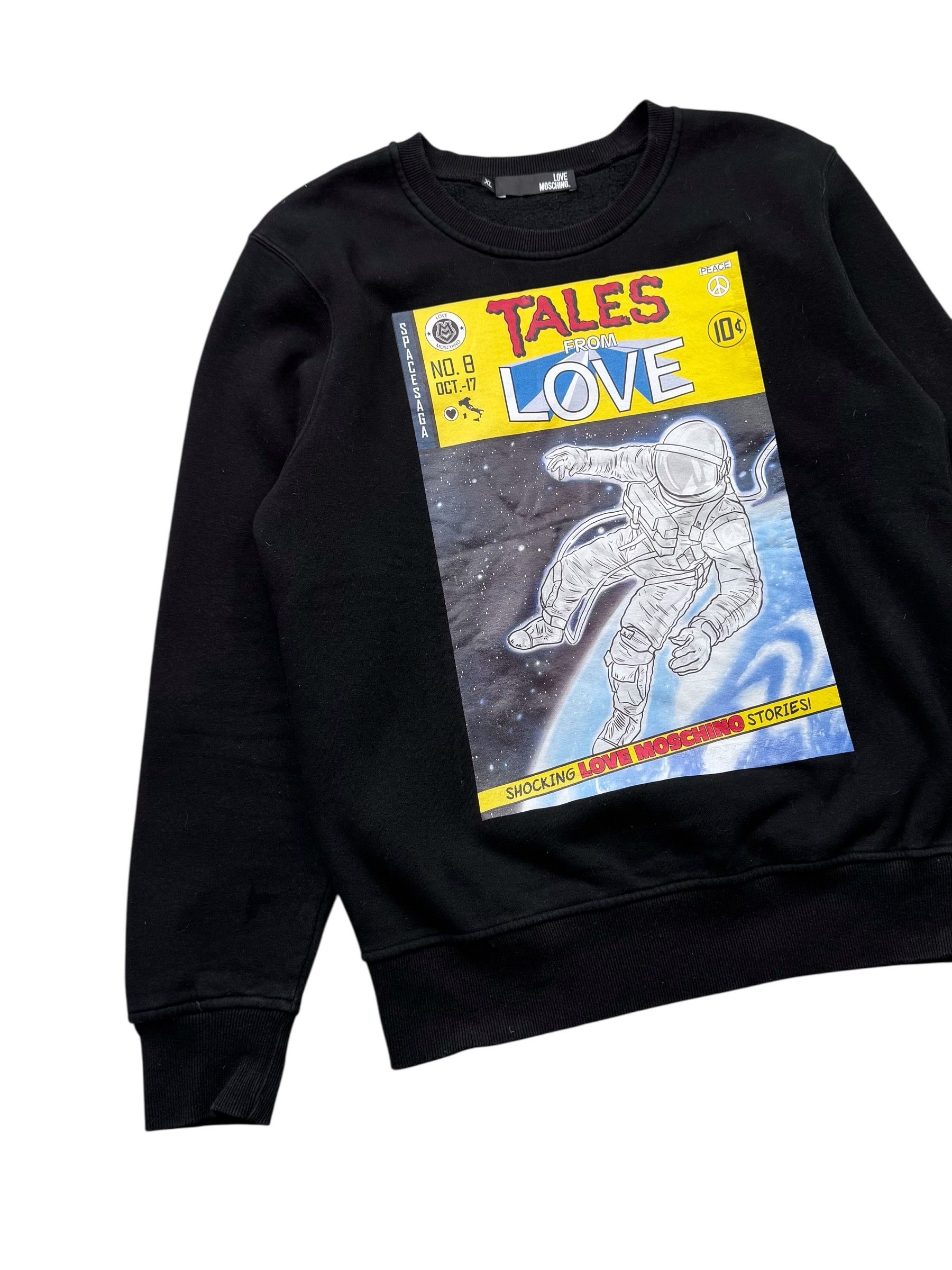 Moschino Love Moschino Sweatshirt (D10) Size US XL / EU 56 / 4 - 2 Thumbnail