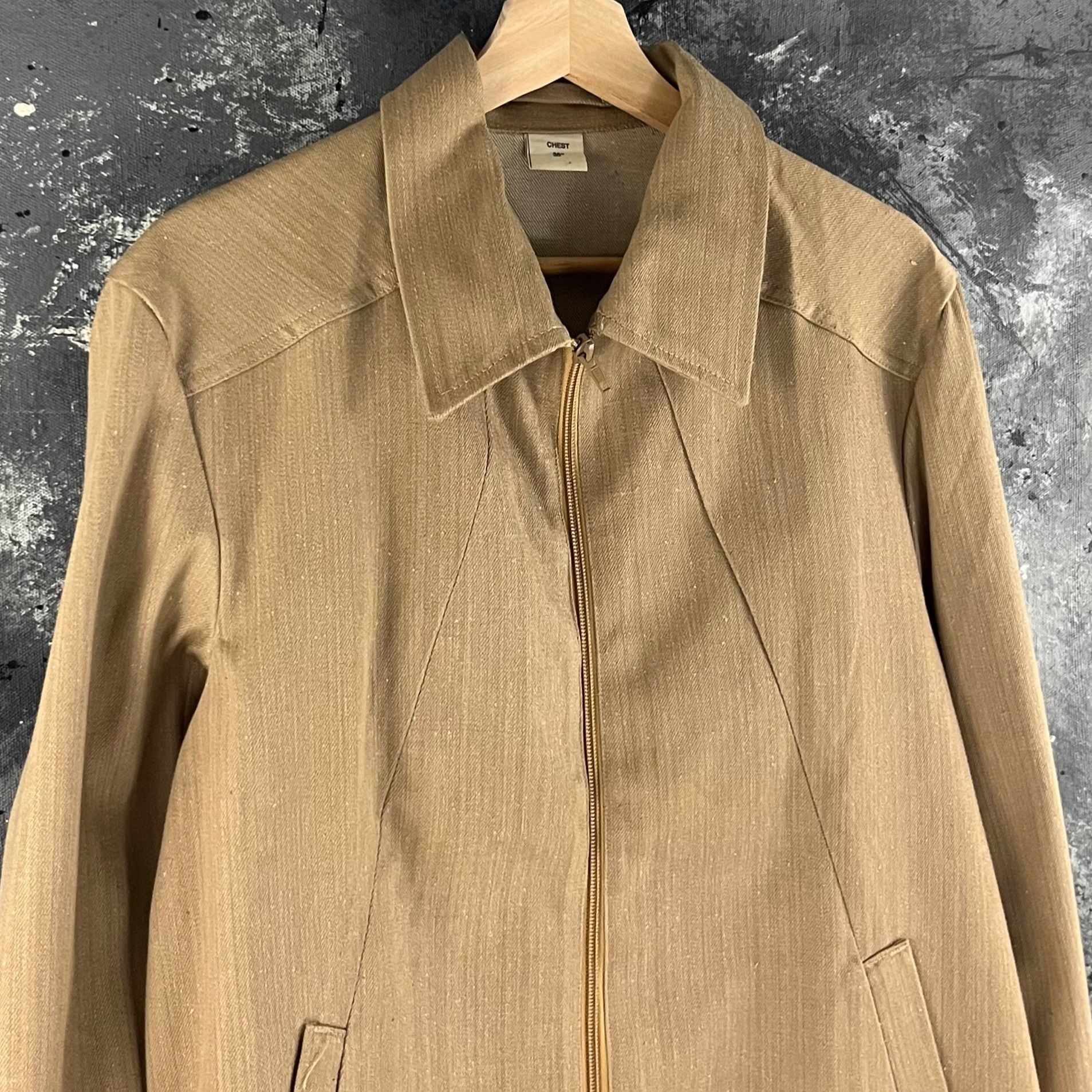 Vintage Vintage 90’s Canvas work jacket Size US M / EU 48-50 / 2 - 2 Thumbnail