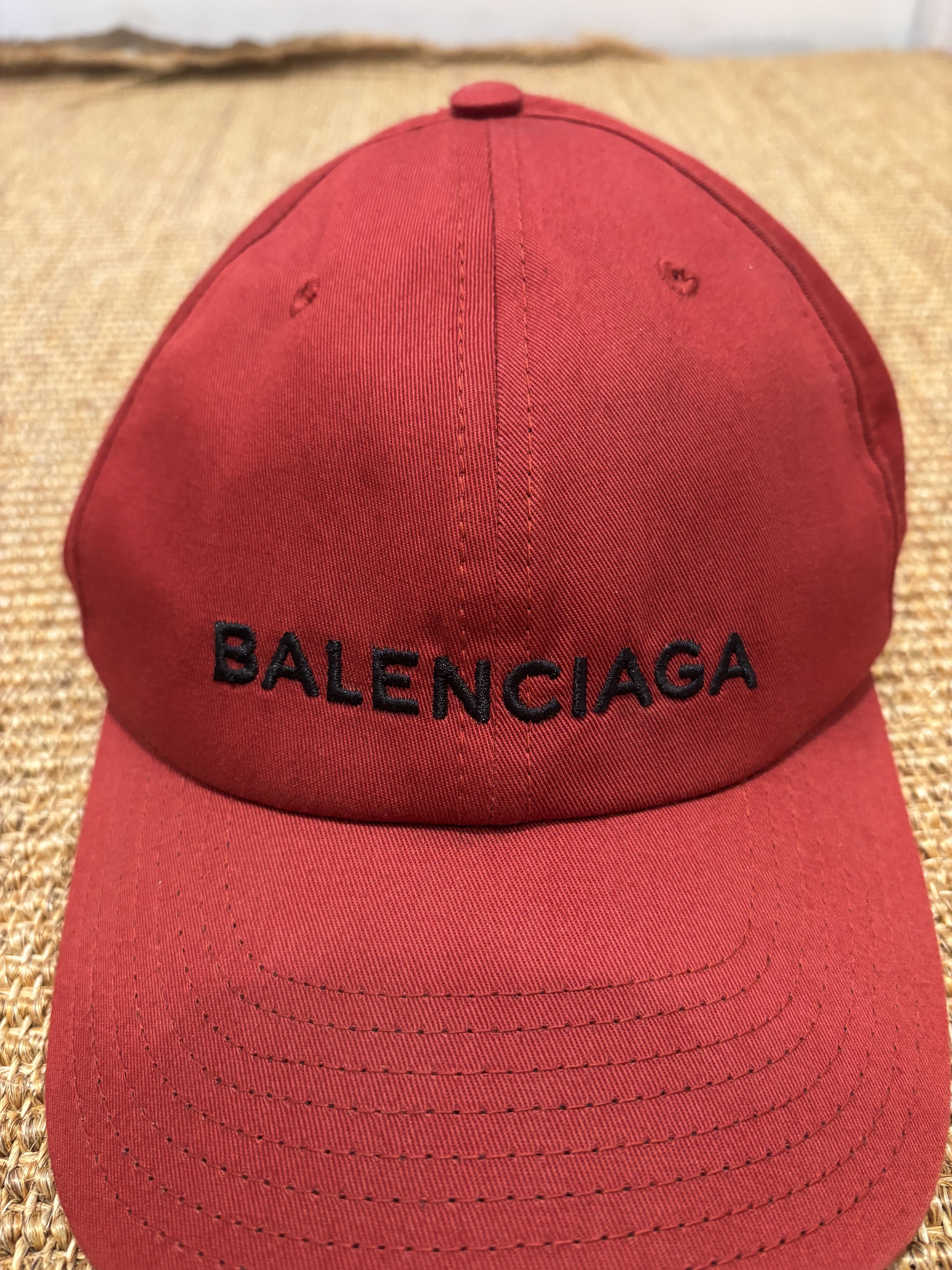Balenciaga Casquette six pannels Balenciaga bordeau en tbe Size ONE SIZE - 11 Thumbnail