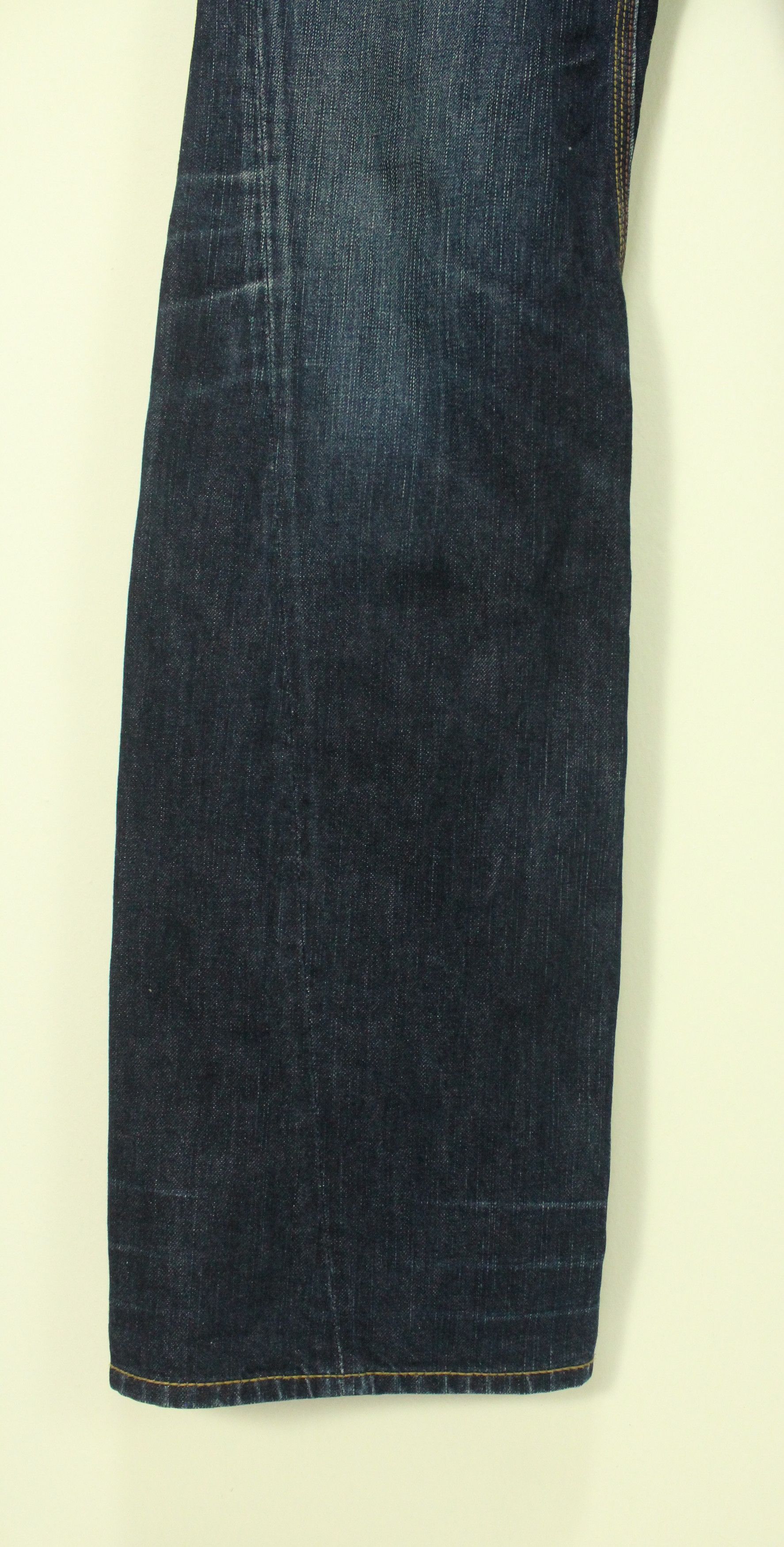 Japanese Brand Leather Pocket Laced Spiral Cut NICOLE CLUB FOR MEN Denim Size US 34 / EU 50 - 9 Thumbnail