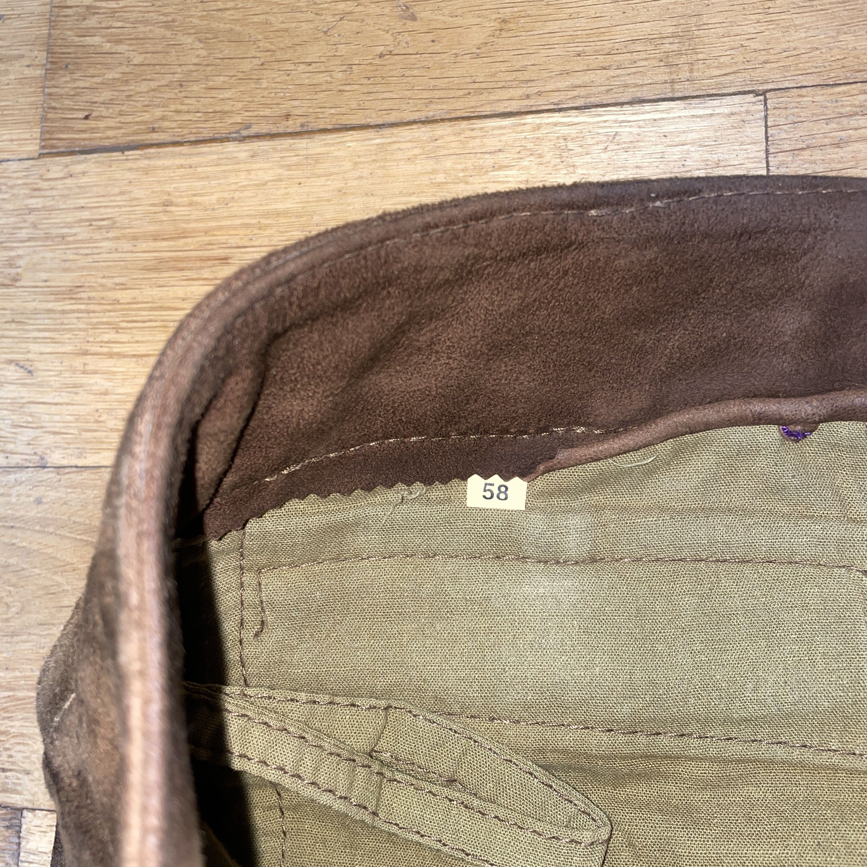 Vintage Trachten Bavarian Vintage Shorts 100% Leather Hunting 58 Size US 44 / EU 60 - 3 Thumbnail