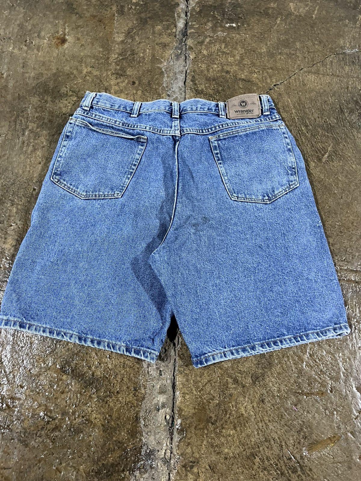 Carhartt × Vintage × Wrangler Crazy Carhartt Style Wrangler Carpenter Jorts Skater Shorts Size US 34 / EU 50 - 3 Thumbnail