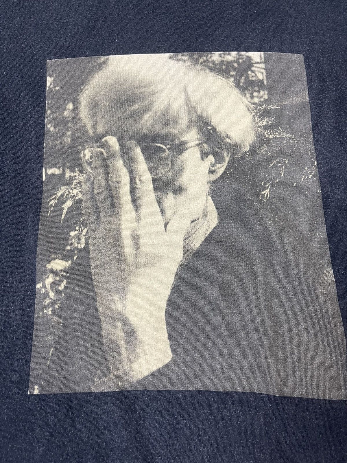 Andy Warhol × Uniqlo Vintage Andy Warhol Big Logo Tshirt Streetwear Size US L / EU 52-54 / 3 - 2 Thumbnail