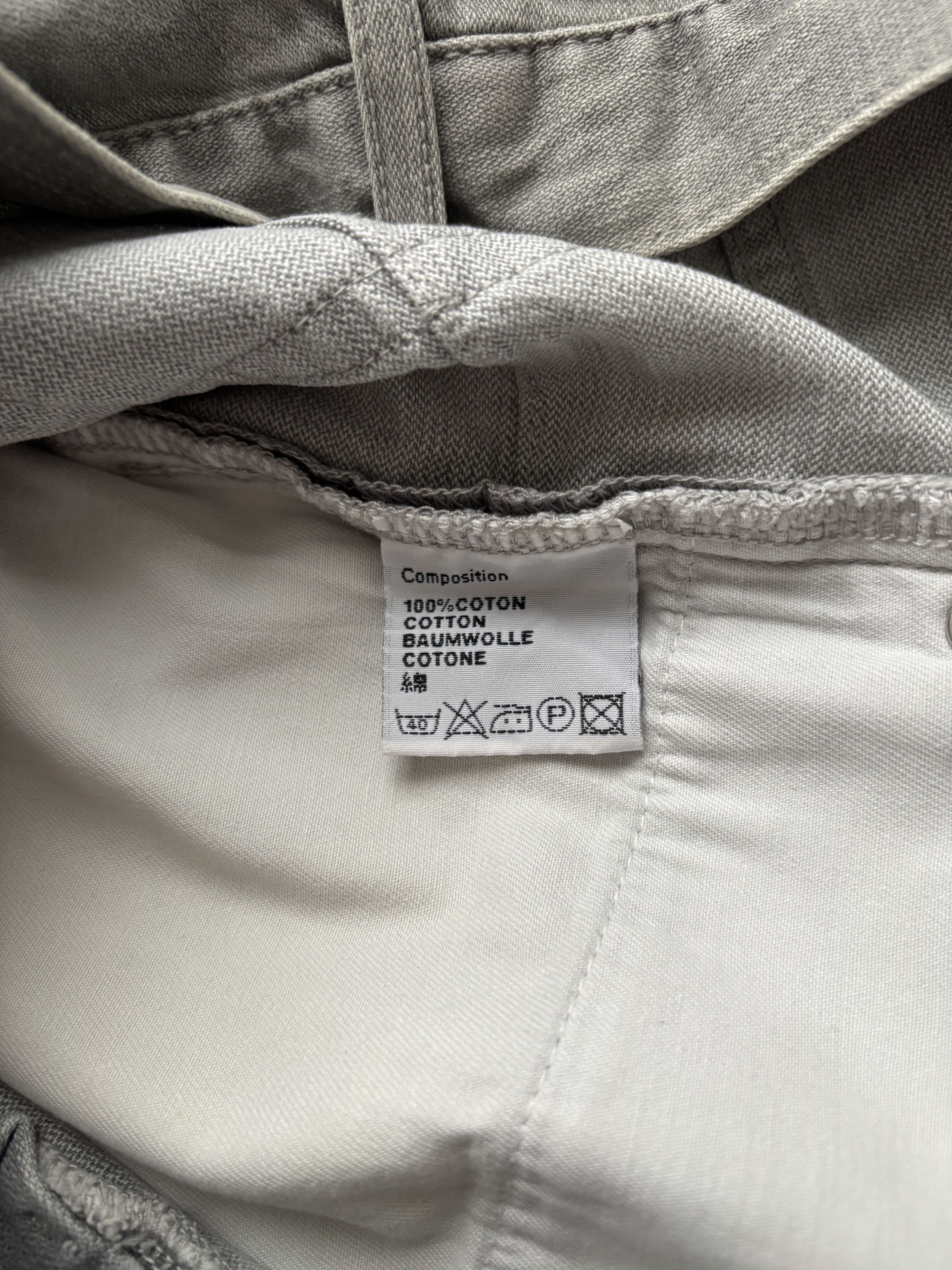 Dior × Hedi Slimane ⚡️QUICK SALE⚡️MIJ Dior Hedi Slimane Light Gray Denim Jeans Size US 27 - 4 Thumbnail