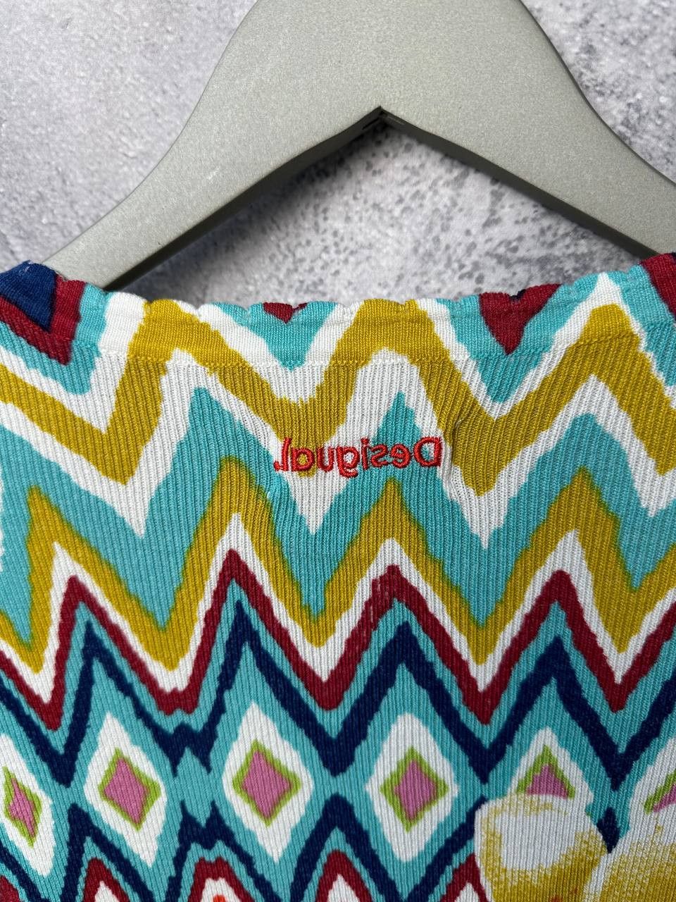 Desigual Desigual SAVA Sweater Bouse Flowered Stetches Size M / US 6-8 / IT 42-44 - 10 Thumbnail