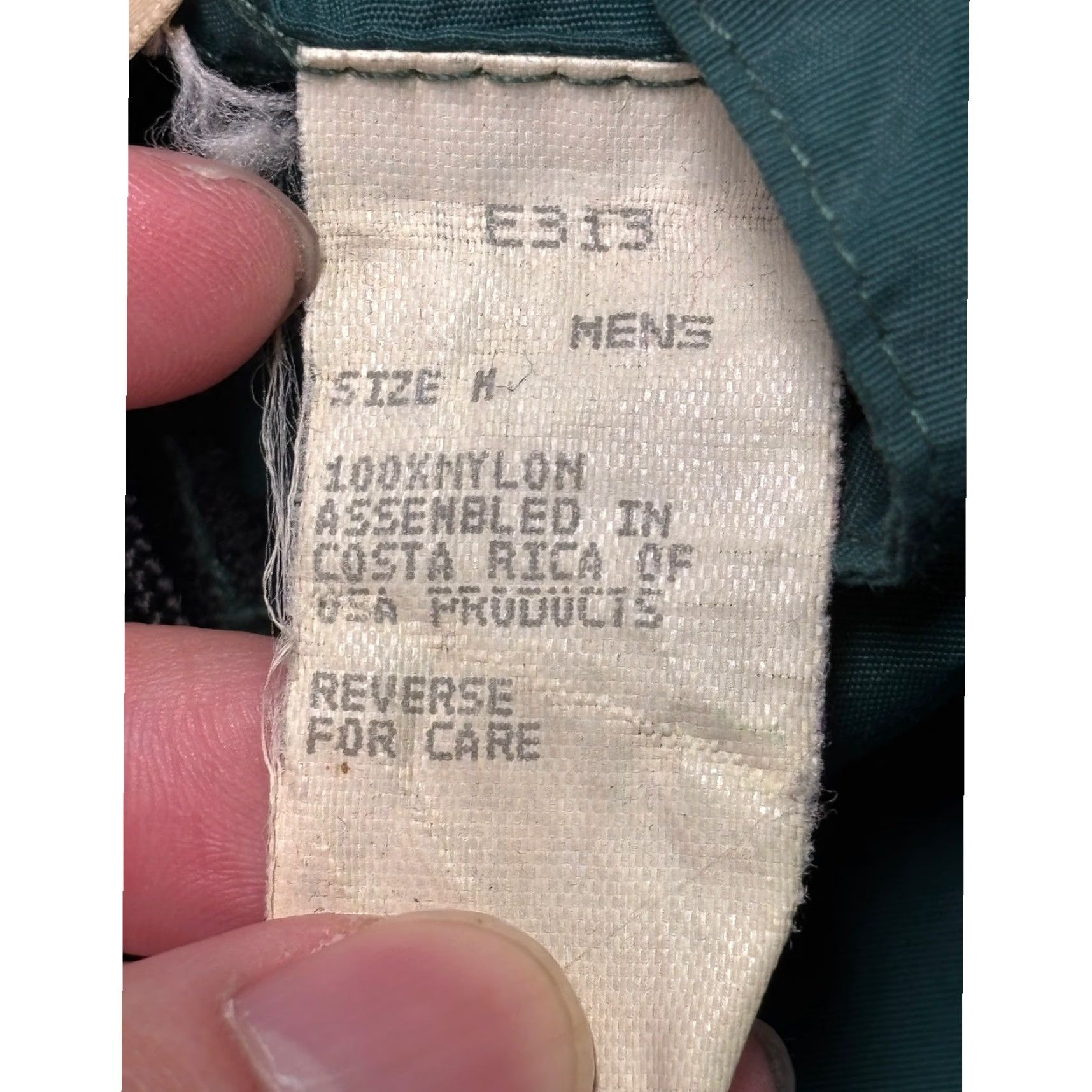 Vintage VINTAGE LL Bean Jacket Men Teal Green Nylon Anorak Windbreaker Hooded Zip Drawstring 90s Casual Travel M USA Size US M / EU 48-50 / 2 - 4 Thumbnail