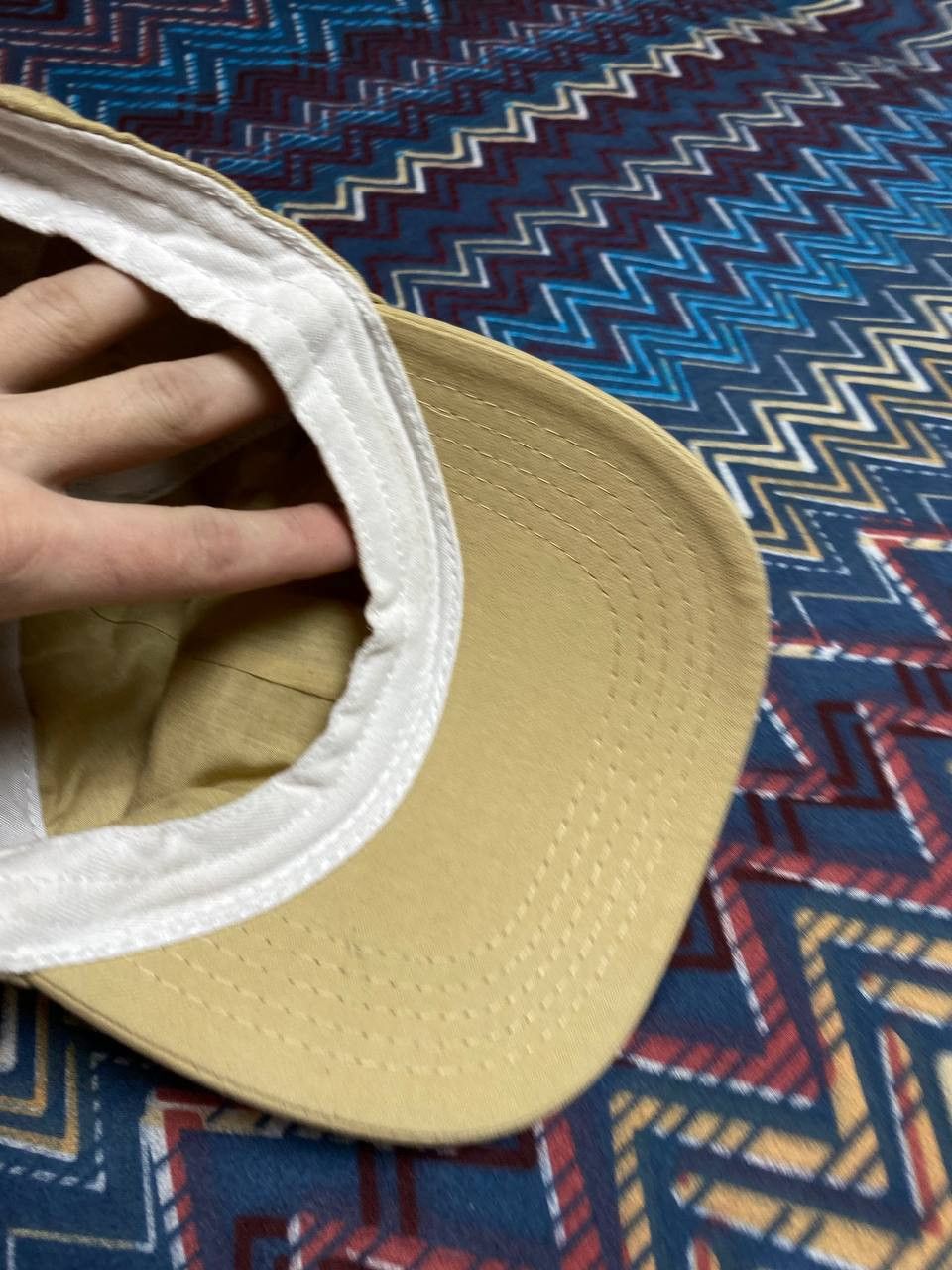Carhartt Hats beige Vintage Carhartt Cap logo Y2K streetwear Size ONE SIZE - 9 Thumbnail