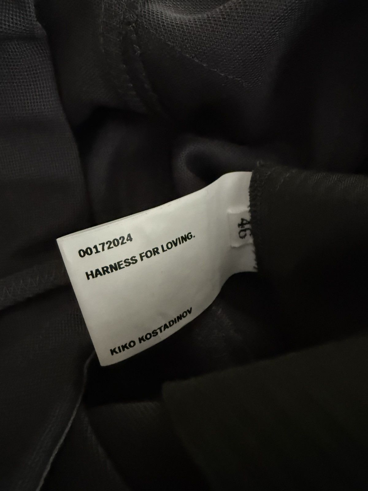 Kiko Kostadinov Jacklight Trouser Iron Grey 46 Size US 30 / EU 46 - 4 Thumbnail