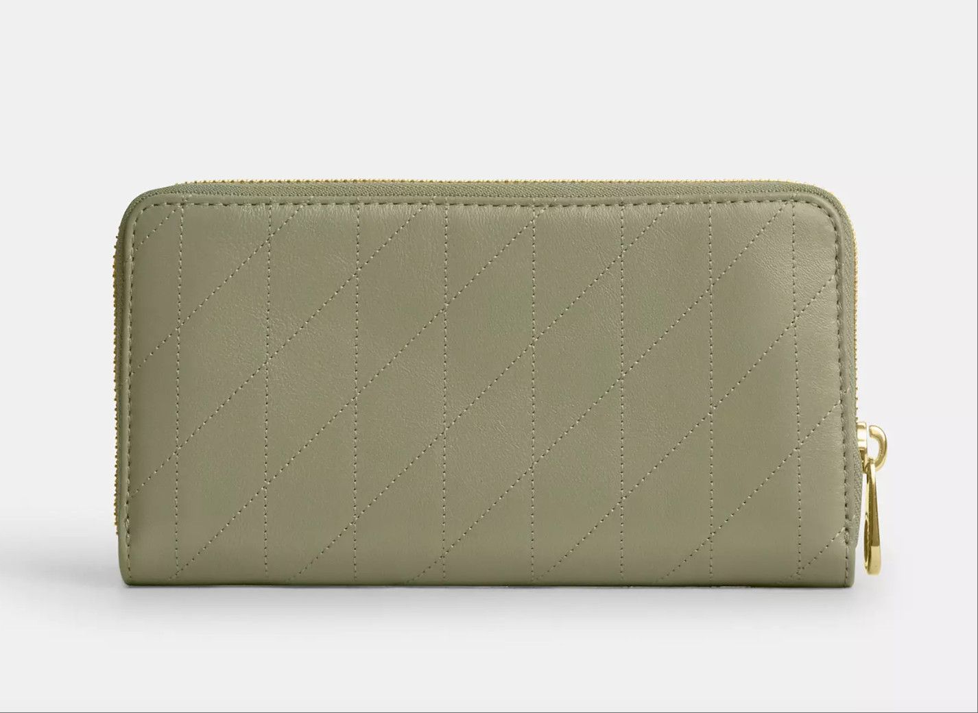 Coach Long Zip Around Wallet With Quilting CEL63 Size ONE SIZE - 6 Thumbnail
