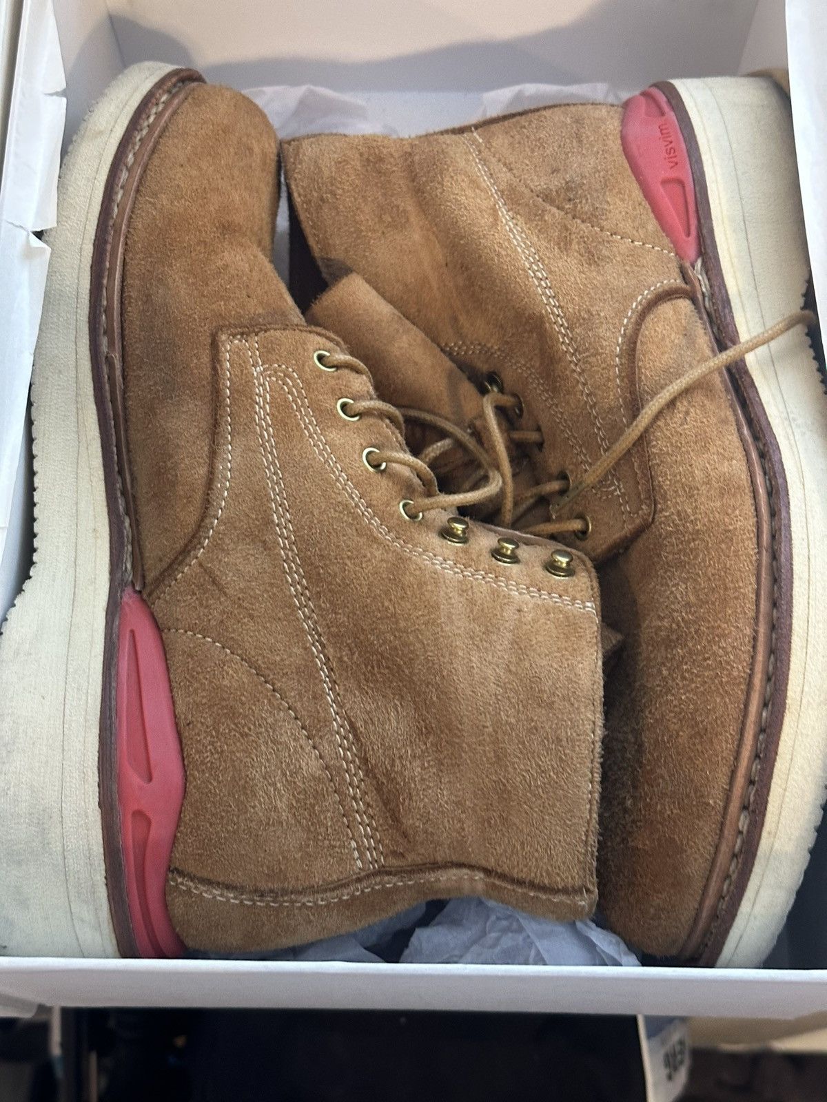 Visvim Visvim Virgil Boots Folk Suede Brown US 9 Size US 9 / EU 42 - 3 Thumbnail