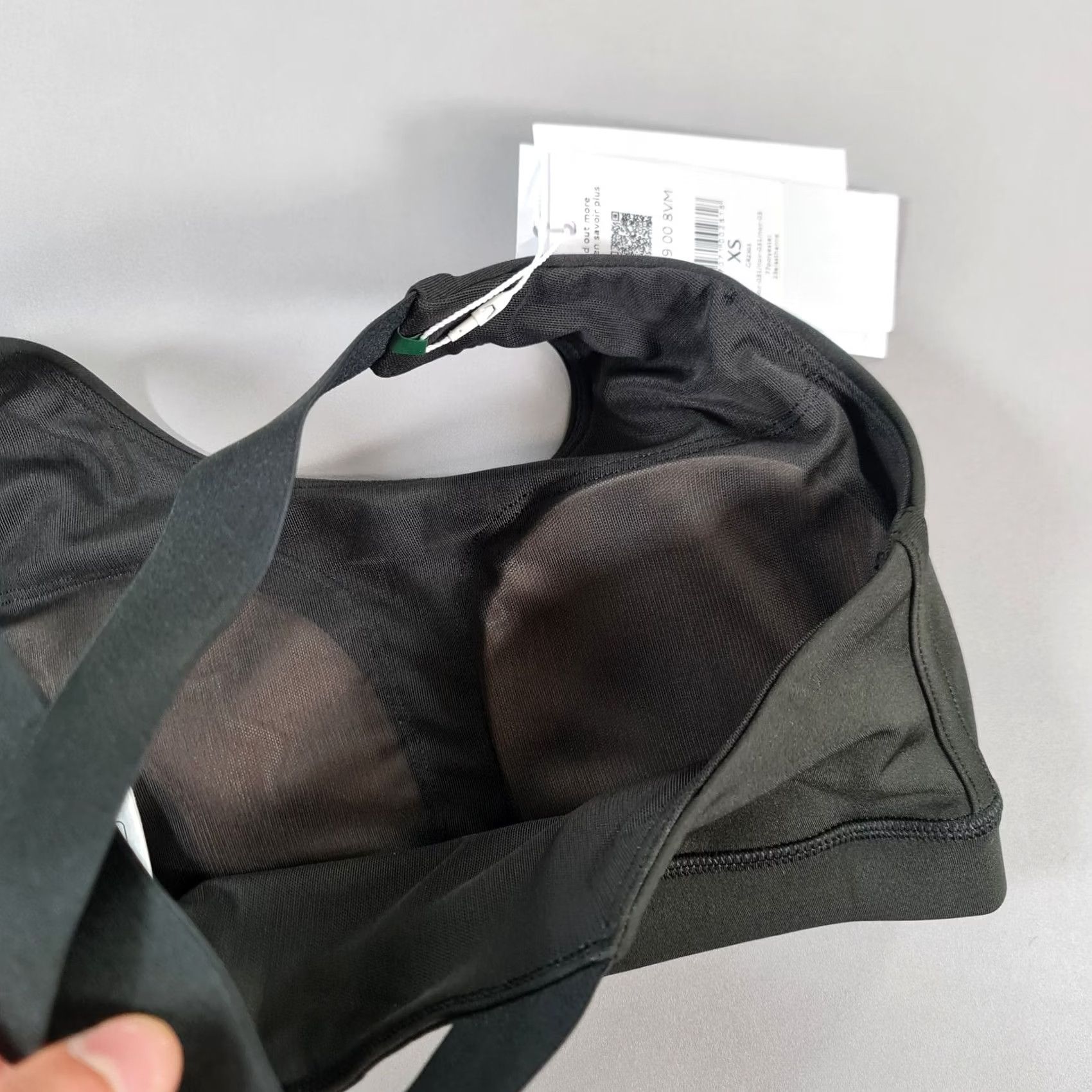 Lacoste Lacoste Womens Sports Bra Black XS Cross Strap Sports Bra City Cross 90s Womens"}> Size ONE SIZE - 6 Thumbnail