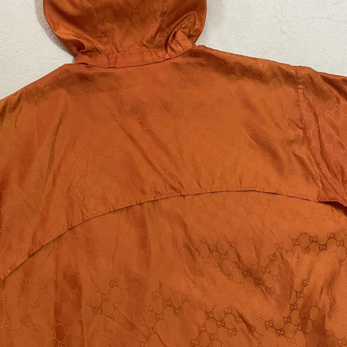 Gucci Gucci GG Monogram Orange Rare Light Jacket Luxury rap y2k Size US M / EU 48-50 / 2 - 6 Thumbnail
