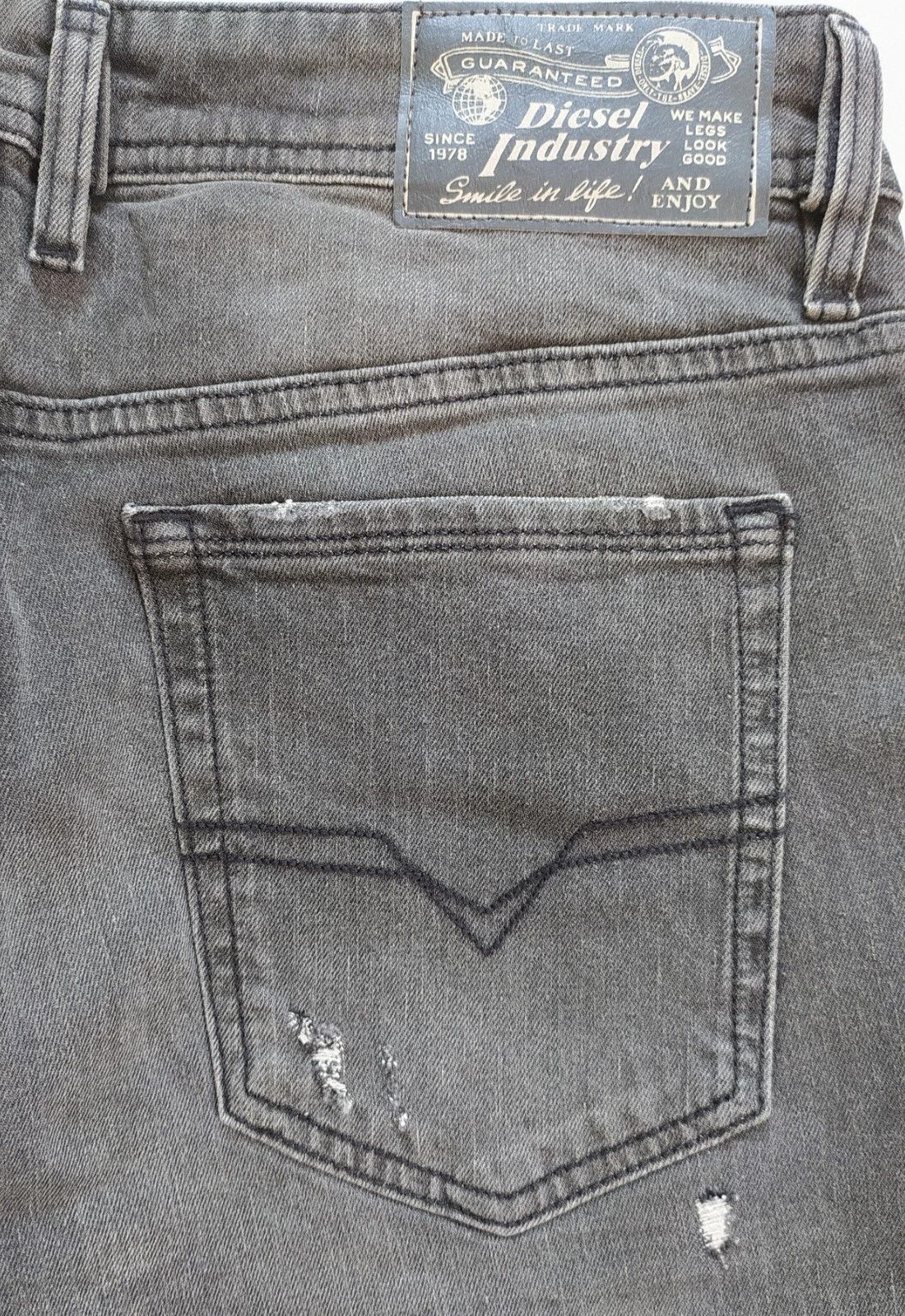 Diesel Diesel TROXER L.32 MENS JEANS SLTP/9996 Size US 34 / EU 50 - 11 Thumbnail