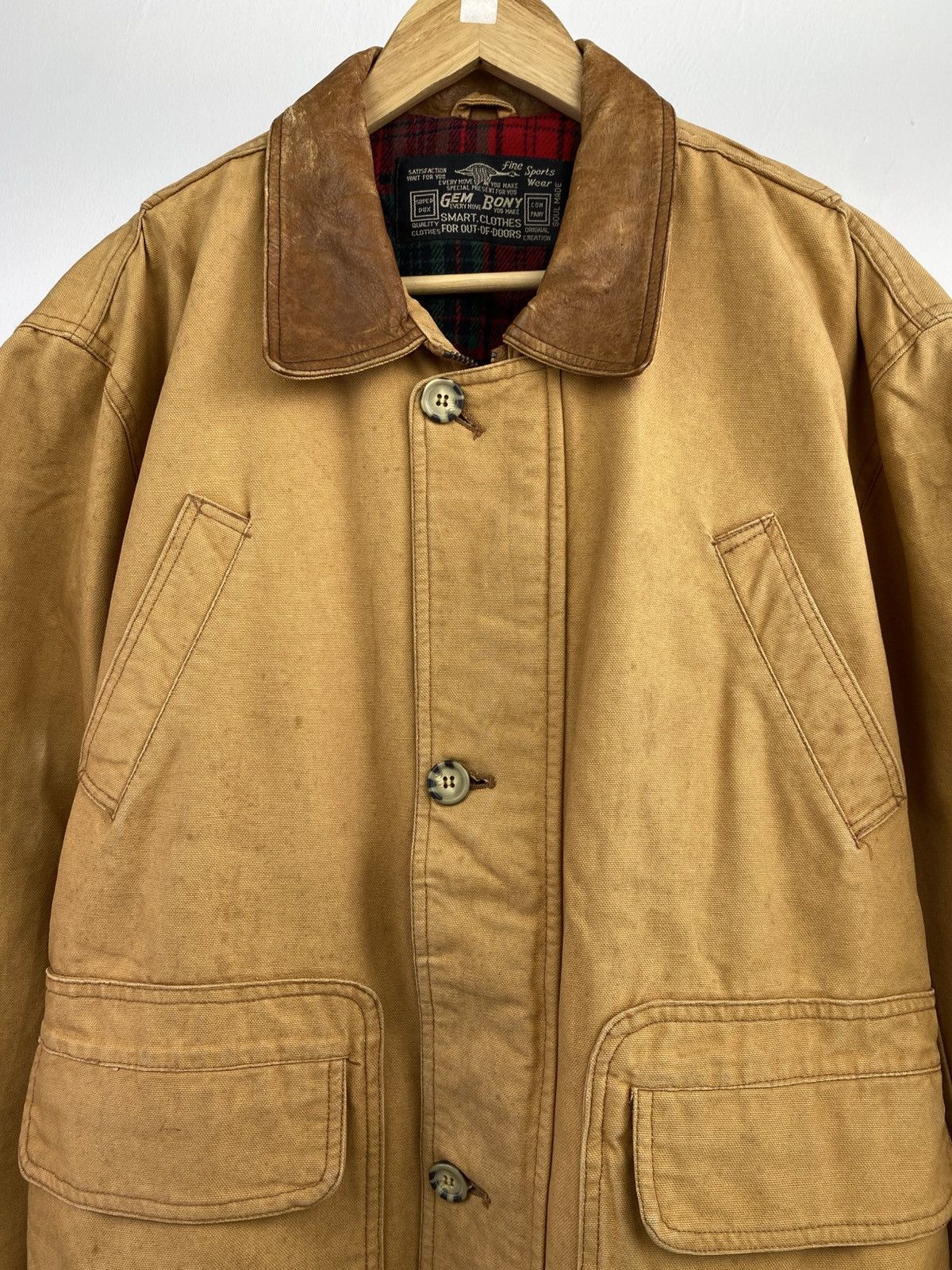 Japanese Brand Vintage 50’s Repro Gem Bony Bush Master Hunting Jacket Size US M / EU 48-50 / 2 - 4 Thumbnail