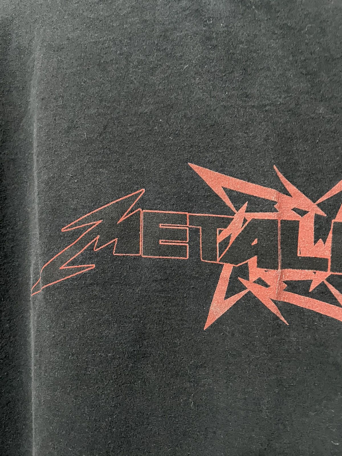 Band Tees × Metallica × Vintage Vintage 2002 Metallica Tee Ninja Star Juindo T-Shirt Travis Size US XL / EU 56 / 4 - 16 Thumbnail