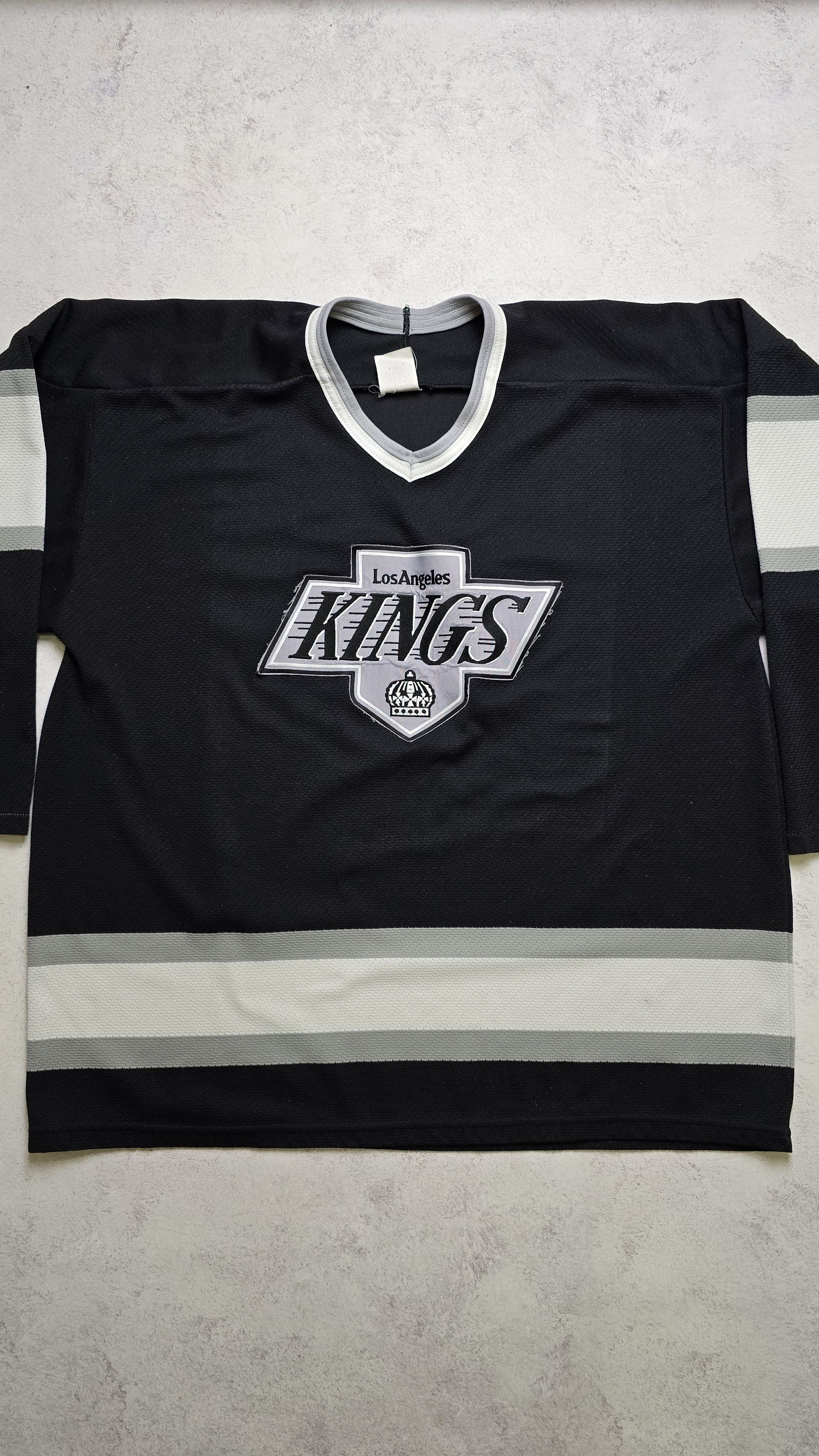 Other Vintage Maska Air-Knit Los Angeles Kings NHL Hockey Jersey Size US XL / EU 56 / 4 - 9 Thumbnail