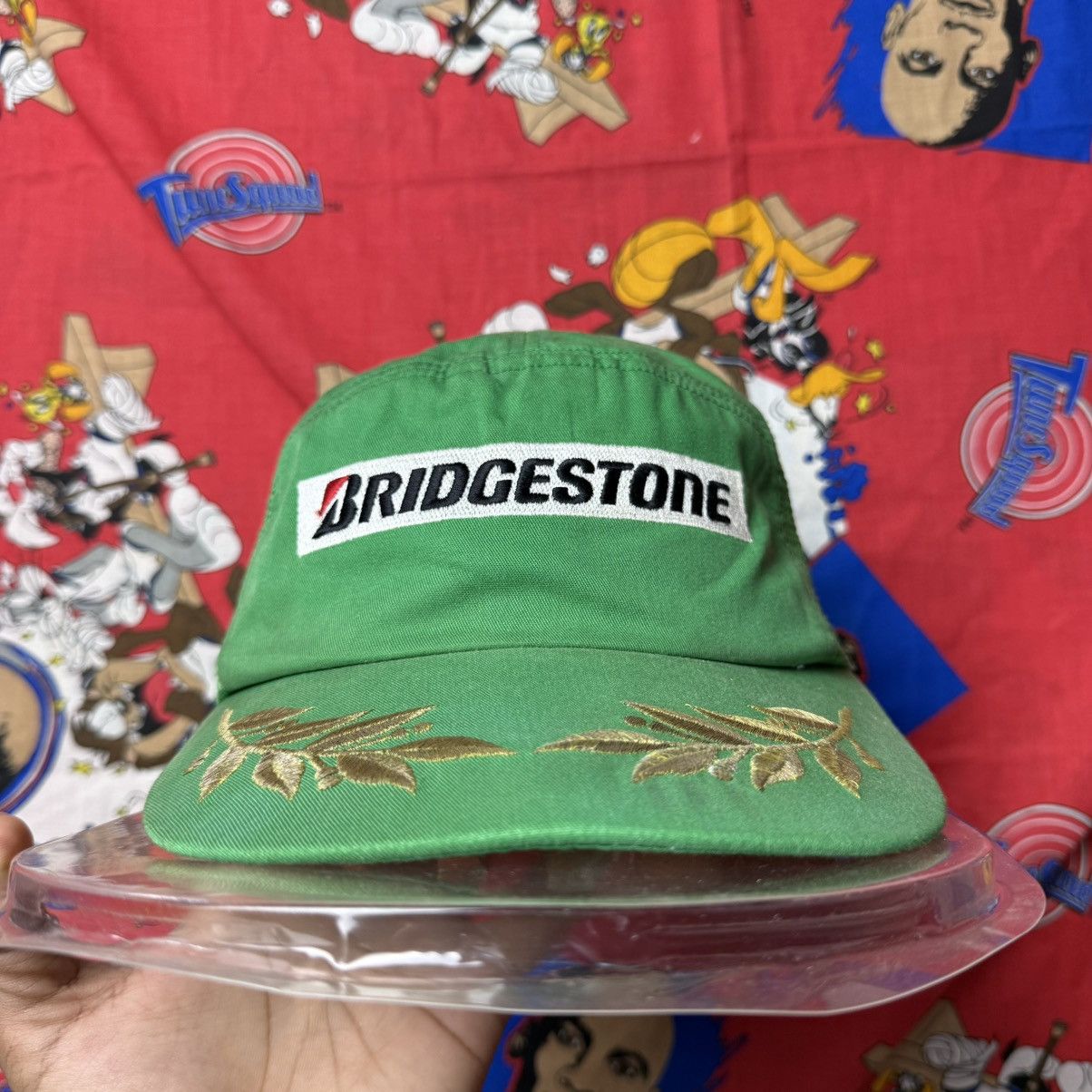 Vintage Vintage bridgestone trucker cap champion racing team Size ONE SIZE - 2 Thumbnail