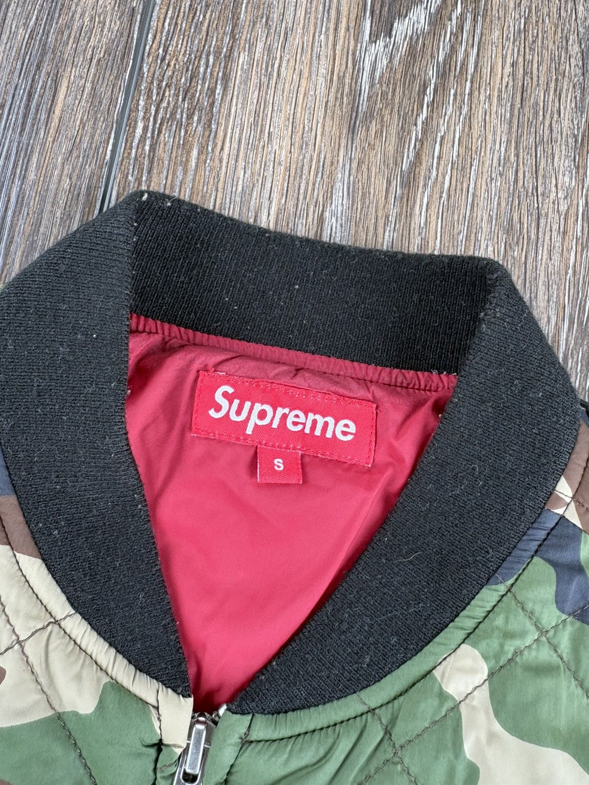 Supreme Supreme The World Is Yours Bomber Jacket SS12 Camo Size US S / EU 44-46 / 1 - 4 Thumbnail