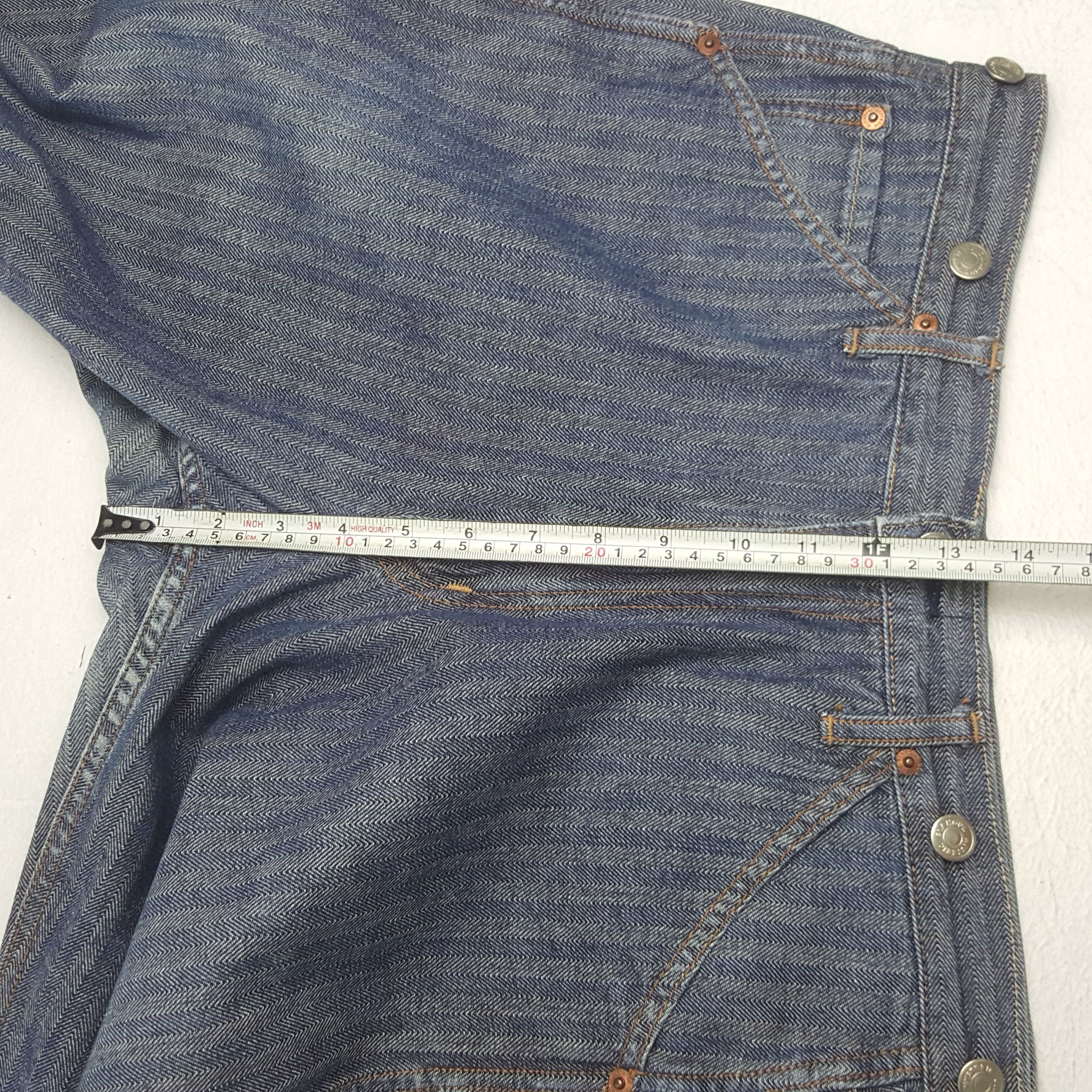 Hysteric Glamour × Japanese Brand × Vintage Vintage Hysteric Glamour Custom Art Logo Denim Jeans Size US 32 / EU 48 - 8 Thumbnail