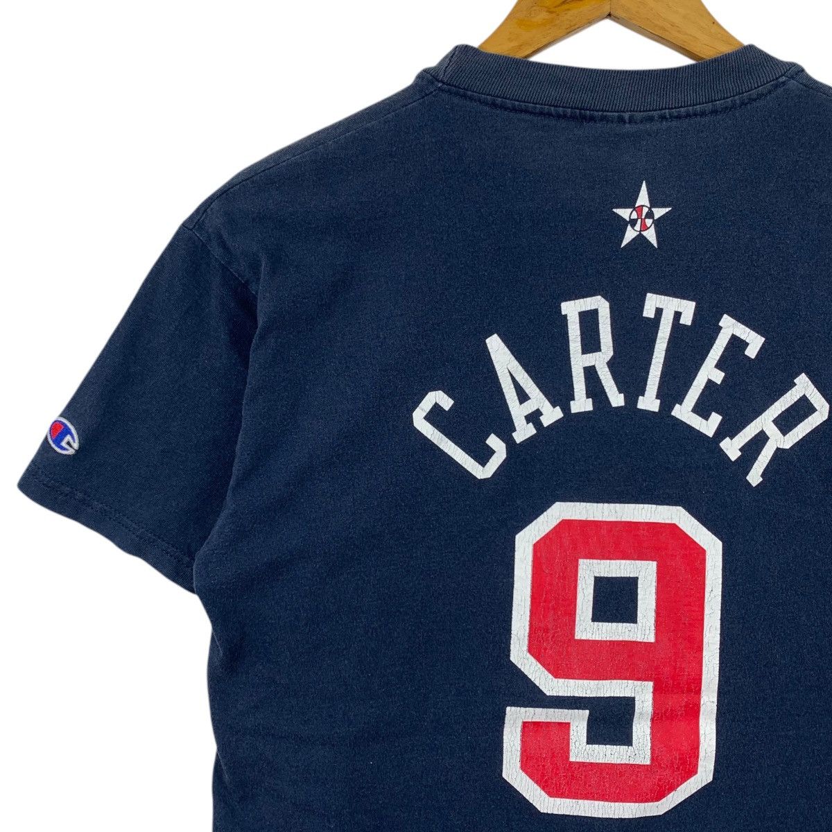 Champion Vintage CARTER 9 USA x CHAMPION Basketball Logo Print Shirt Size US M / EU 48-50 / 2 - 4 Thumbnail