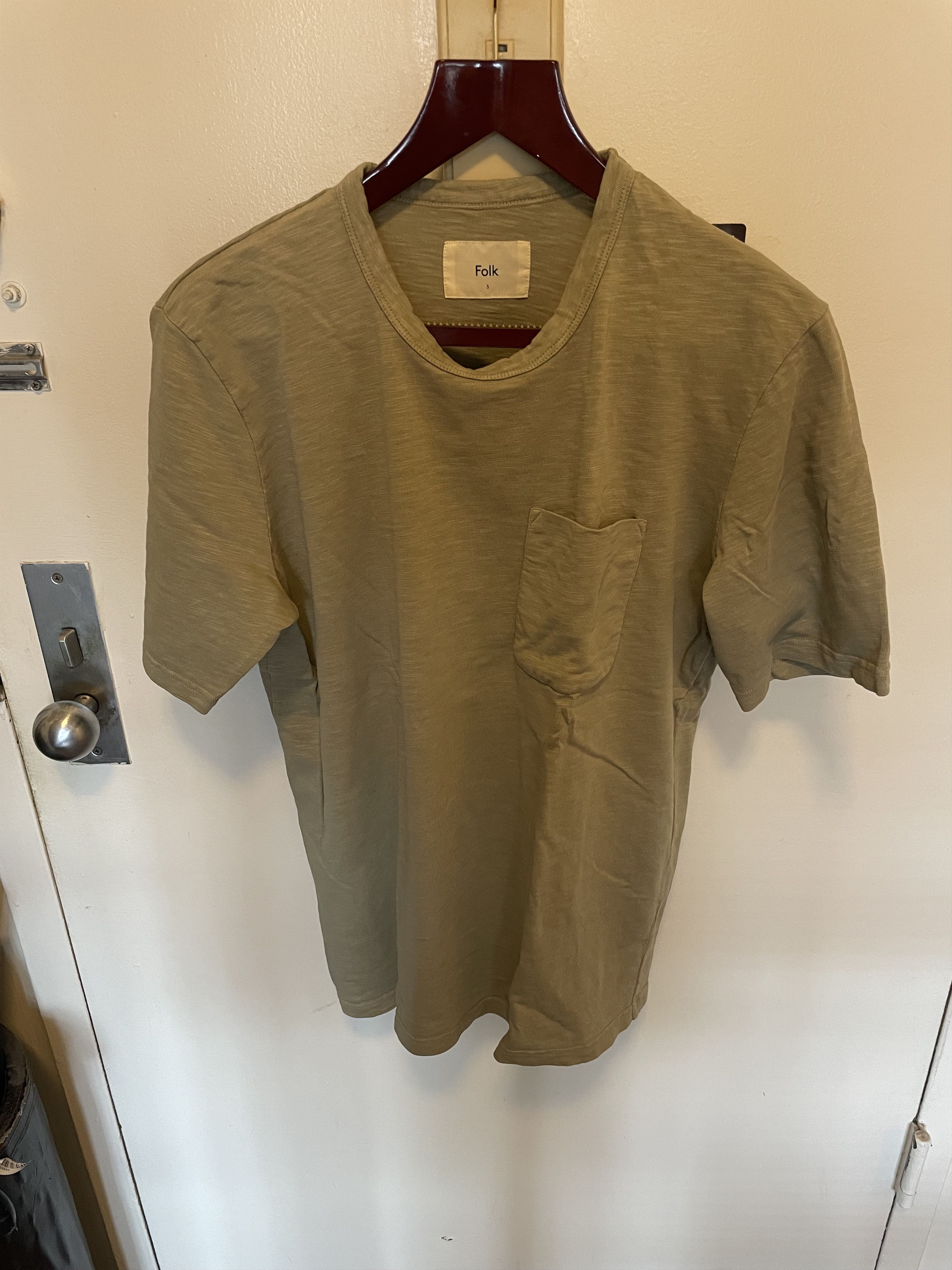Folk Folk Short Sleeve Pocket Tee Size US L / EU 52-54 / 3 - 1 Thumbnail