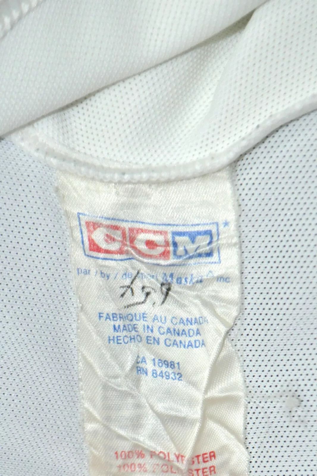 Ccm NHL MAPLE LEAFS SHIRT JERSEY CCM #11 SULLIVAN SIZE XL ADULT Size US XL / EU 56 / 4 - 7 Thumbnail