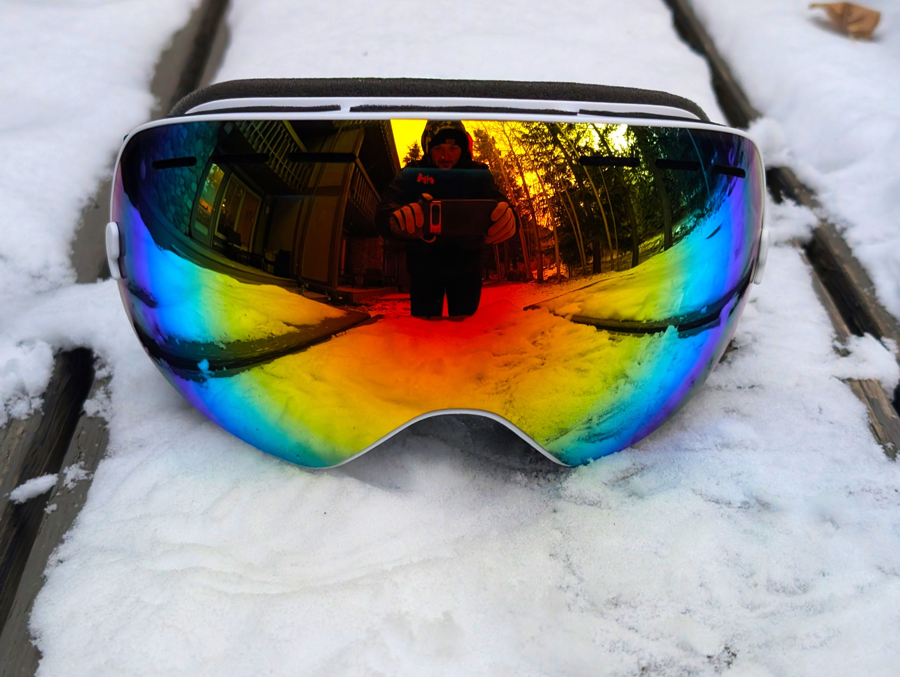 Other ELAX Double Layer Anti Fog Lens Ski Goggles Skiing Size ONE SIZE - 2 Thumbnail
