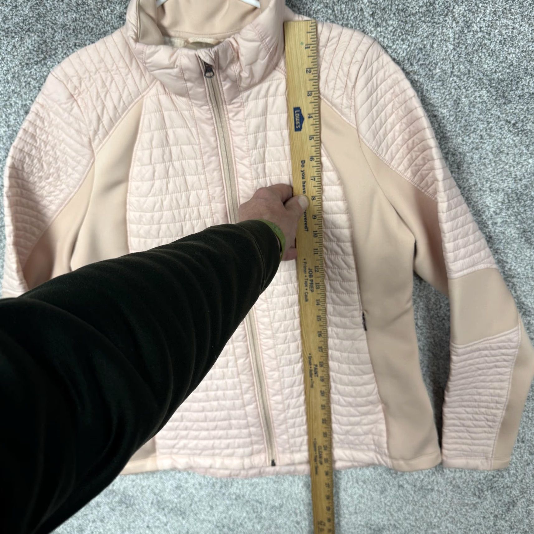 Vintage CALIA by Carrie Underwood Jacket Womens Large Pink Quilted Softshell Full Zip Jacket Size L / US 10 / IT 46 - 2 Thumbnail
