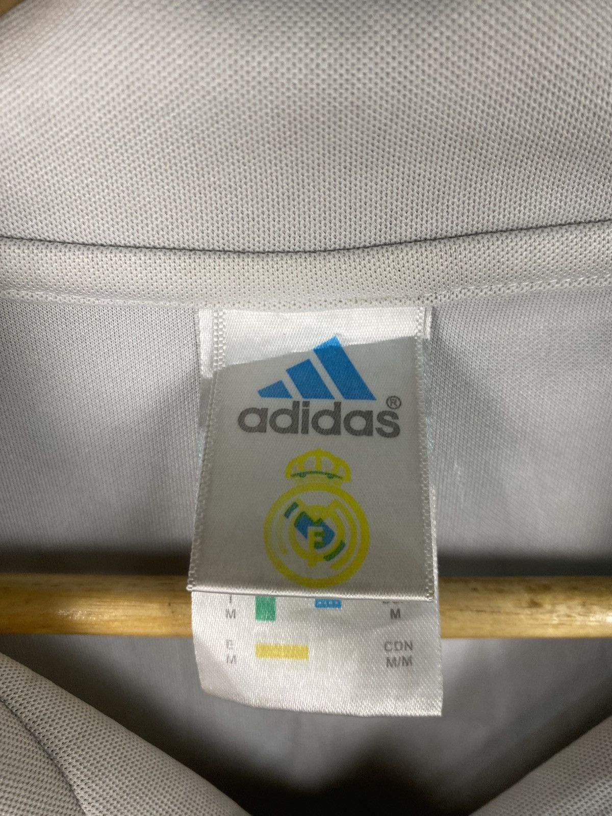 Adidas Vintage 2002/03 Real Madrid Centenary Home Jersey - Raul #7 Size US M / EU 48-50 / 2 - 9 Thumbnail