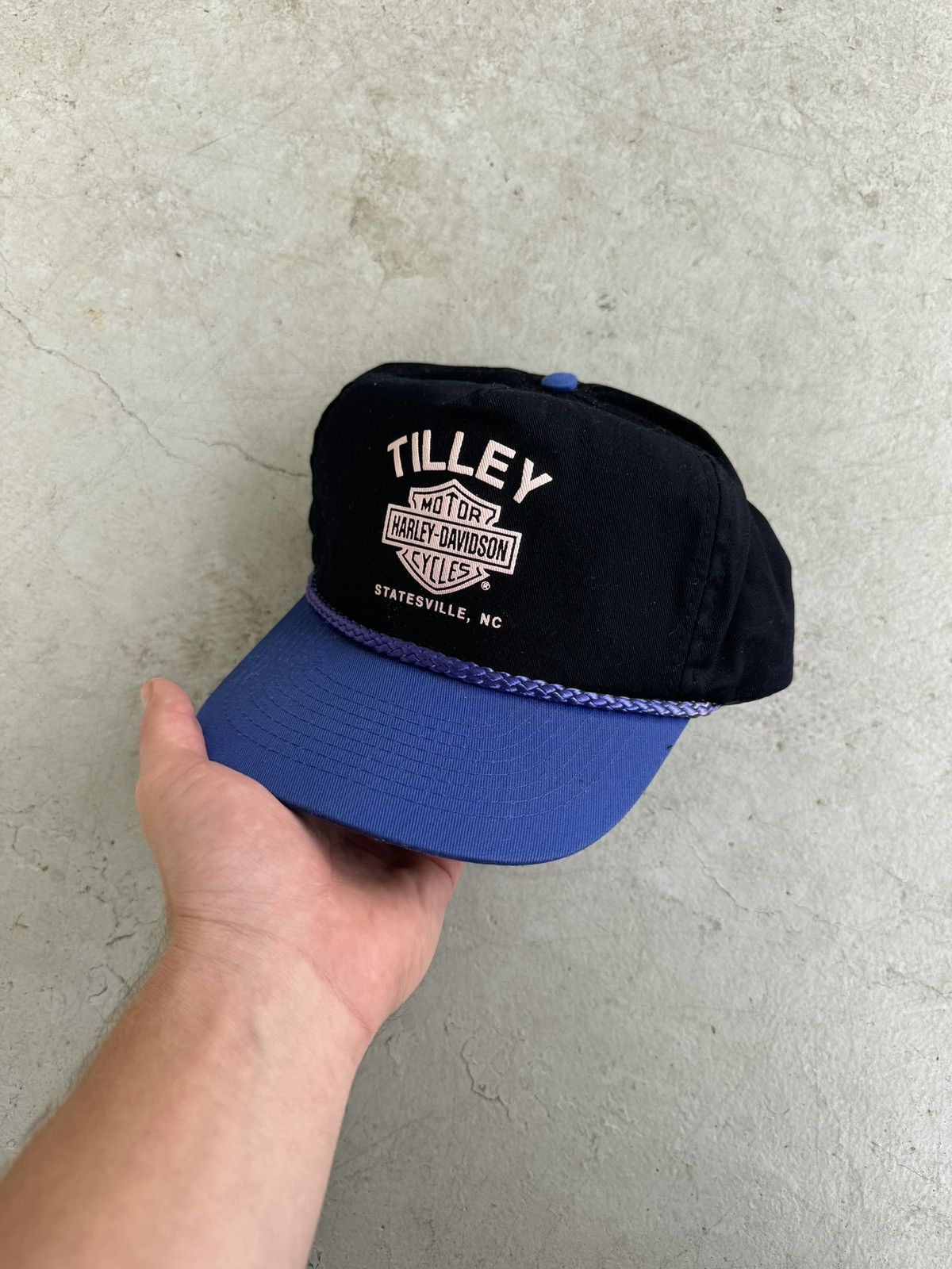 Harley Davidson Vintage Harley Davidson Tilly’s Streetwear Hat Size ONE SIZE - 2 Thumbnail