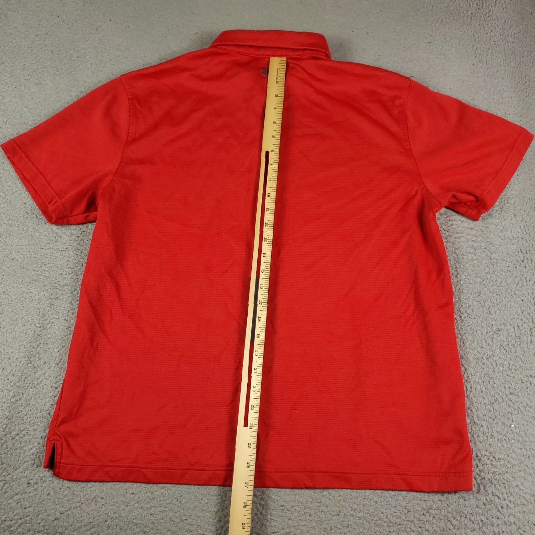 Under Armour Under Armour Polo Shirt Mens XL Red Golf Casual Short Sleeve Polo Size US XL / EU 56 / 4 - 4 Thumbnail
