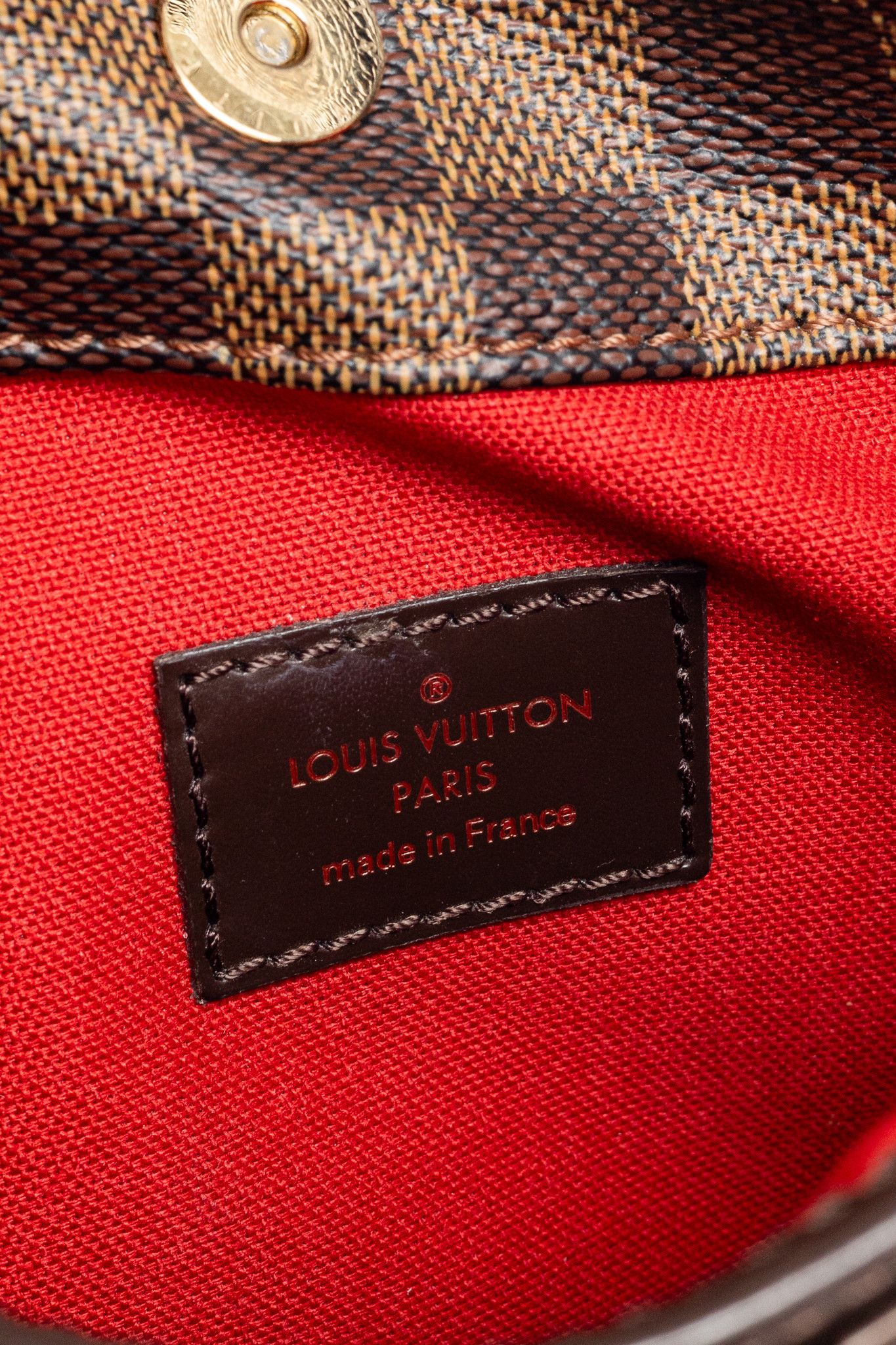 Louis Vuitton Louis Vuitton Bloomsbury PM Damier Ebene Canvas Shoulder Bag Size ONE SIZE - 12 Thumbnail