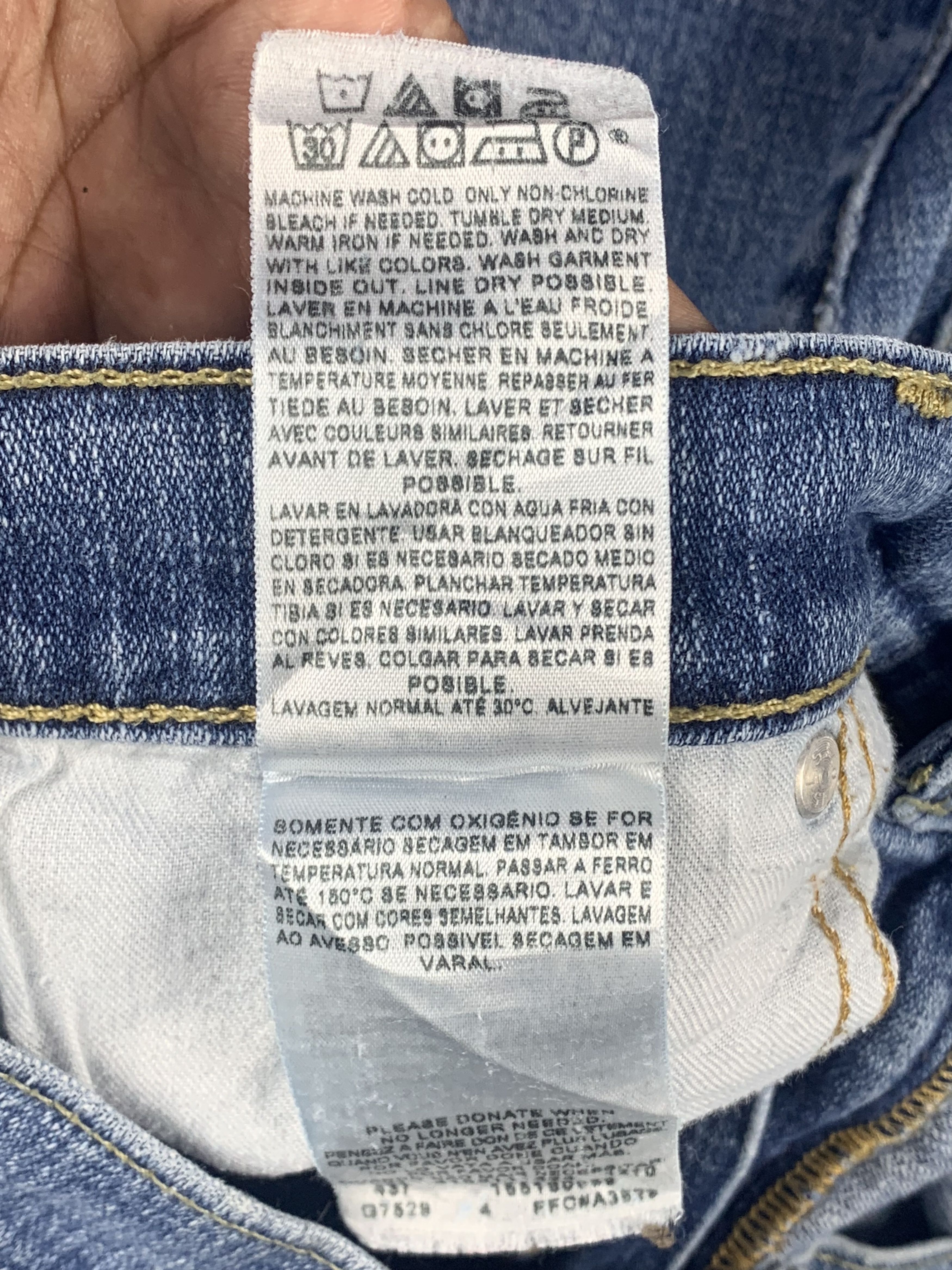 Vintage Levis 515 Flared Bootcut Bell Bottom Jeans