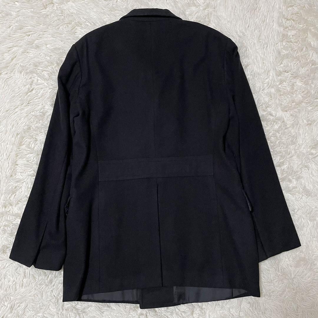 Gucci Gucci Peacoat Men's 50 Black Wool Coat Size US M / EU 48-50 / 2 - 6 Thumbnail