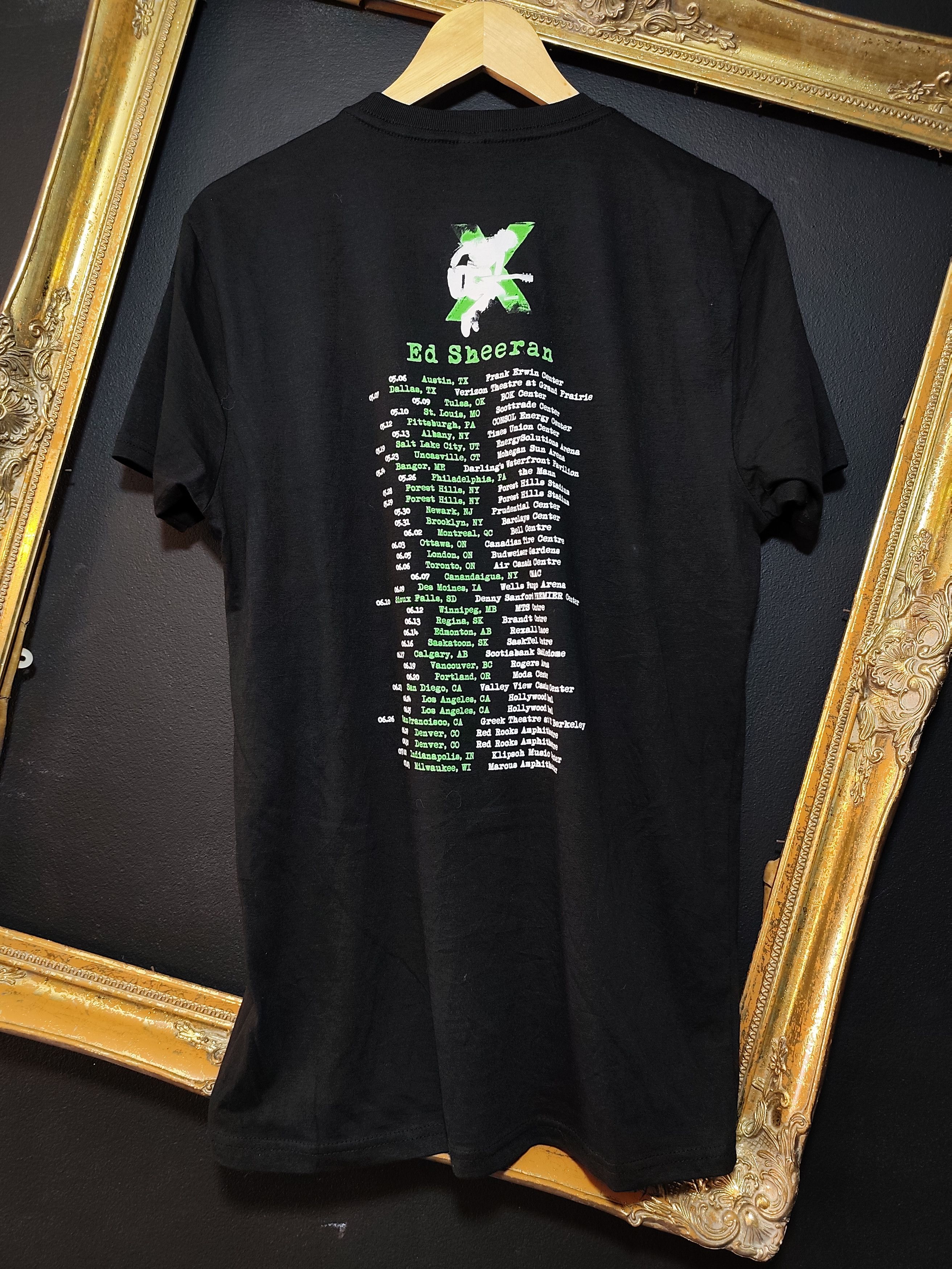 Band Tees × Vintage ED SHEERAN X TOUR TSHIRT Size US M / EU 48-50 / 2 - 3 Thumbnail