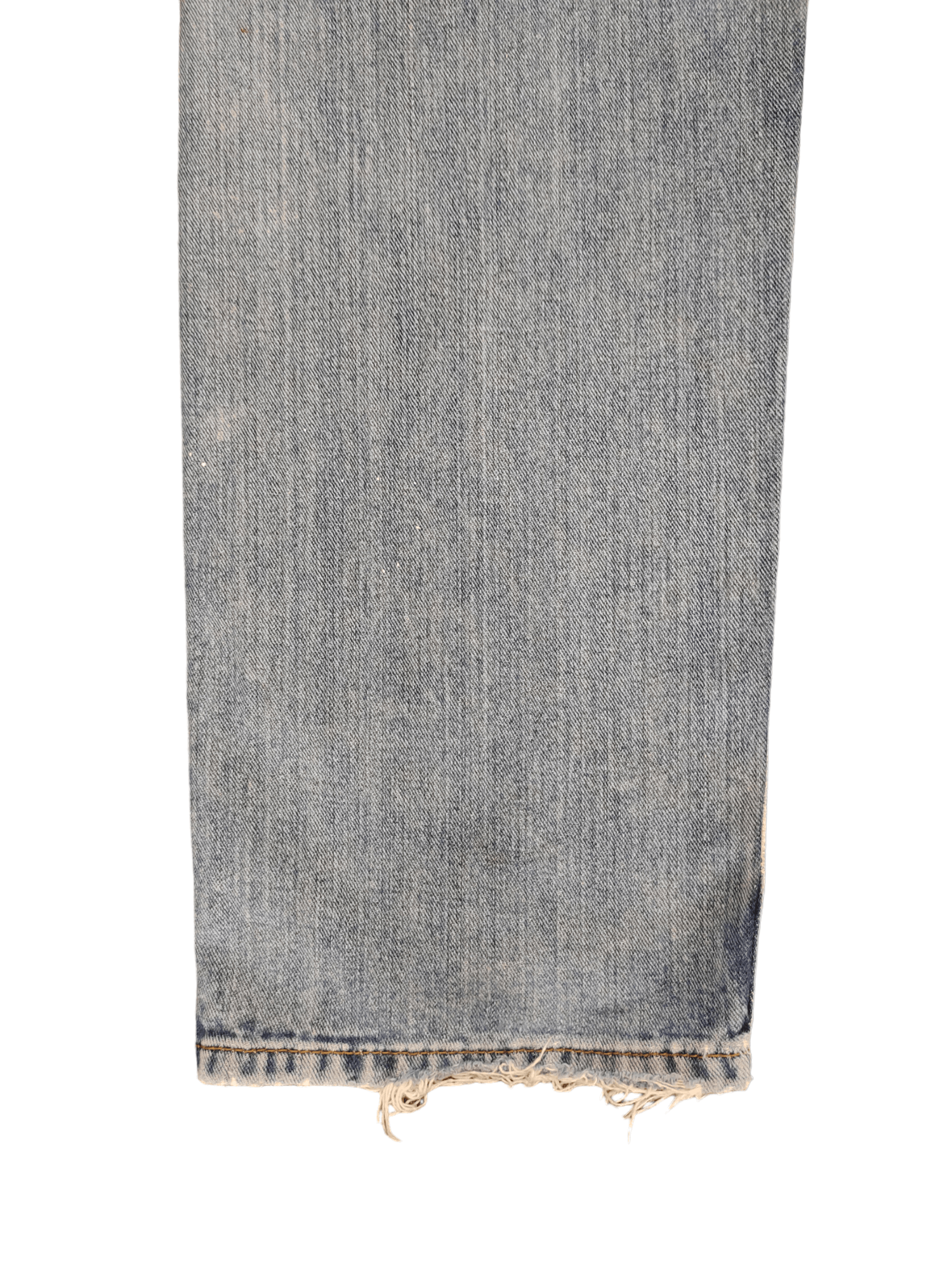 Levi's Size 36x33 Vtg Levis 505 Regular Fit Jean Distressed Painted Size US 36 / EU 52 - 18 Thumbnail
