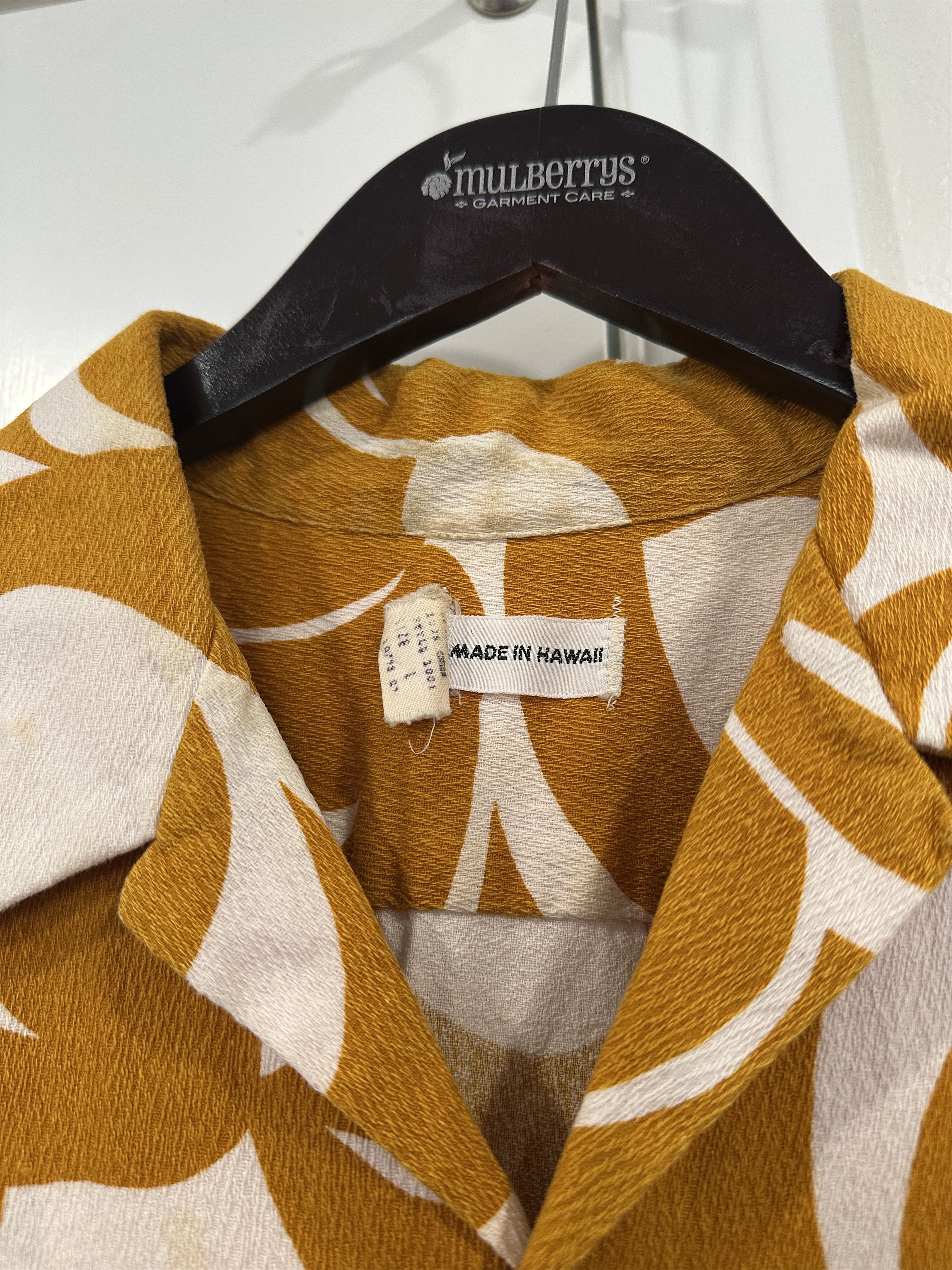 Other Vintage 70s Hawaiian Bar Cloth Shirt Size US S / EU 44-46 / 1 - 4 Thumbnail