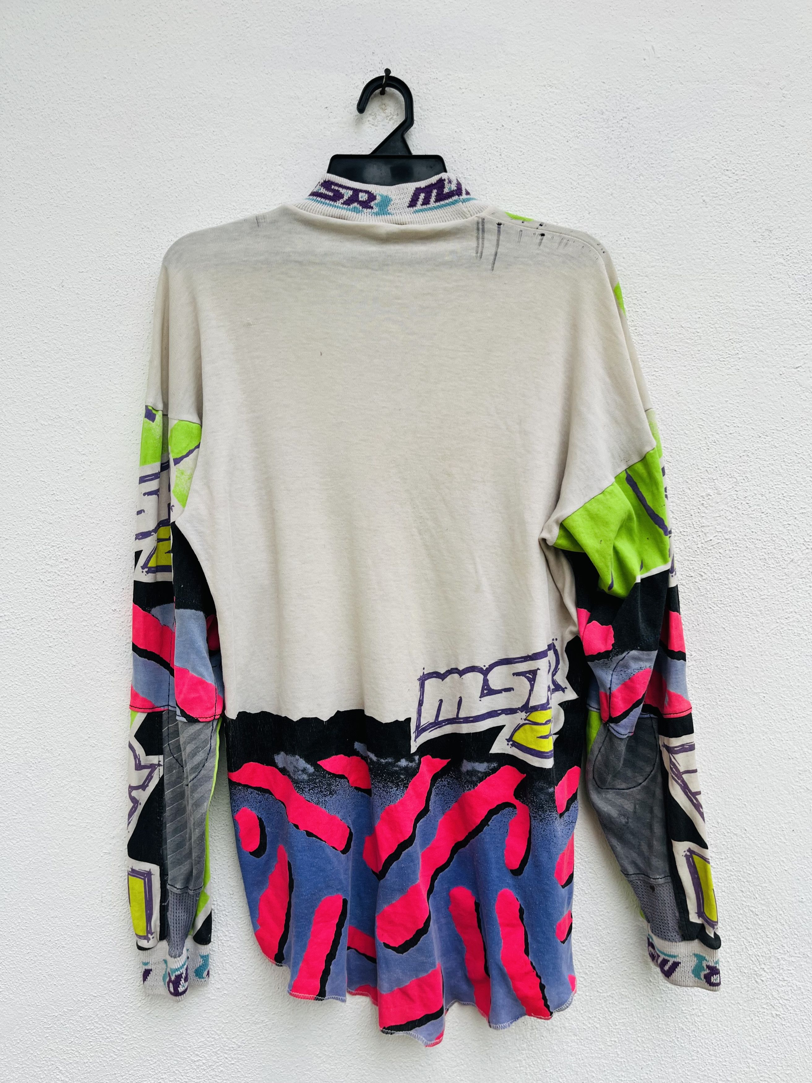 Japanese Brand Vintage MSR Racing Motorcross Fashion Style Size US L / EU 52-54 / 3 - 2 Thumbnail