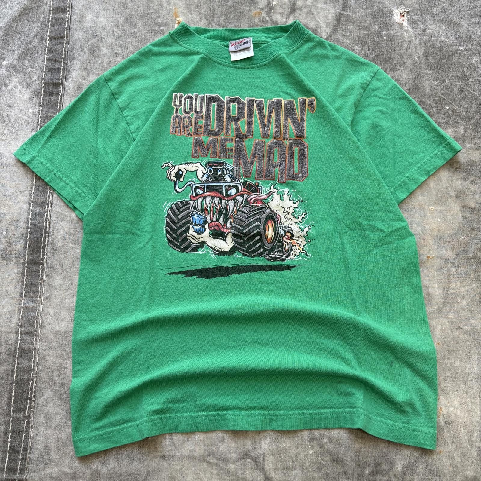 Vintage Vintage Y2K Rat Fink Monster Truck Graphic Grunge Shirt Size US XS / EU 42 / 0 - 1 Thumbnail