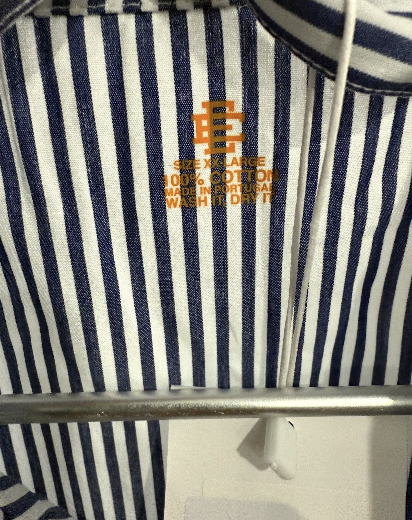 Designer × Eric Emanuel ⚡️ Eric Emanuel EE Pajama Top Long Sleeve Button Up 2XL XXL ⚡️ Size US XXL / EU 58 / 5 - 7 Thumbnail
