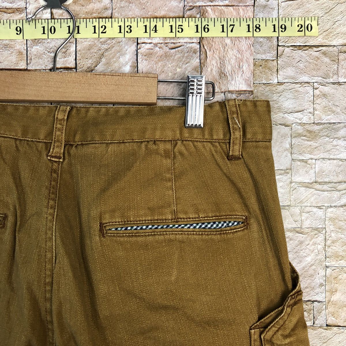 Japanese Brand Tkmixpice Brown utility Cargo big Multipocket Pants #A726 Size US 30 / EU 46 - 18 Thumbnail