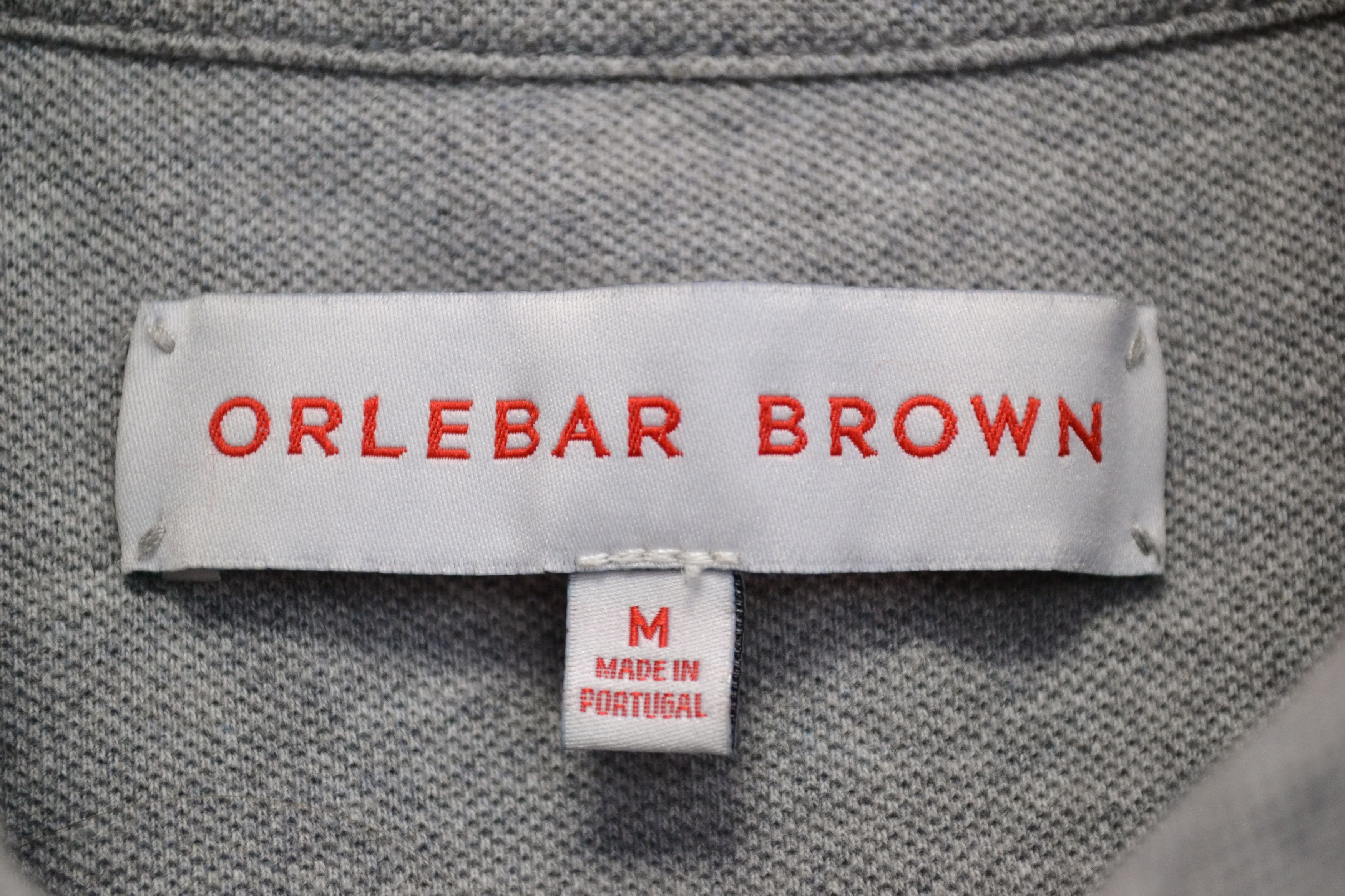 Orlebar Brown Orlebar Brown Andy Men’s Gray Polo Shirt Size fit S Size US S / EU 44-46 / 1 - 5 Thumbnail