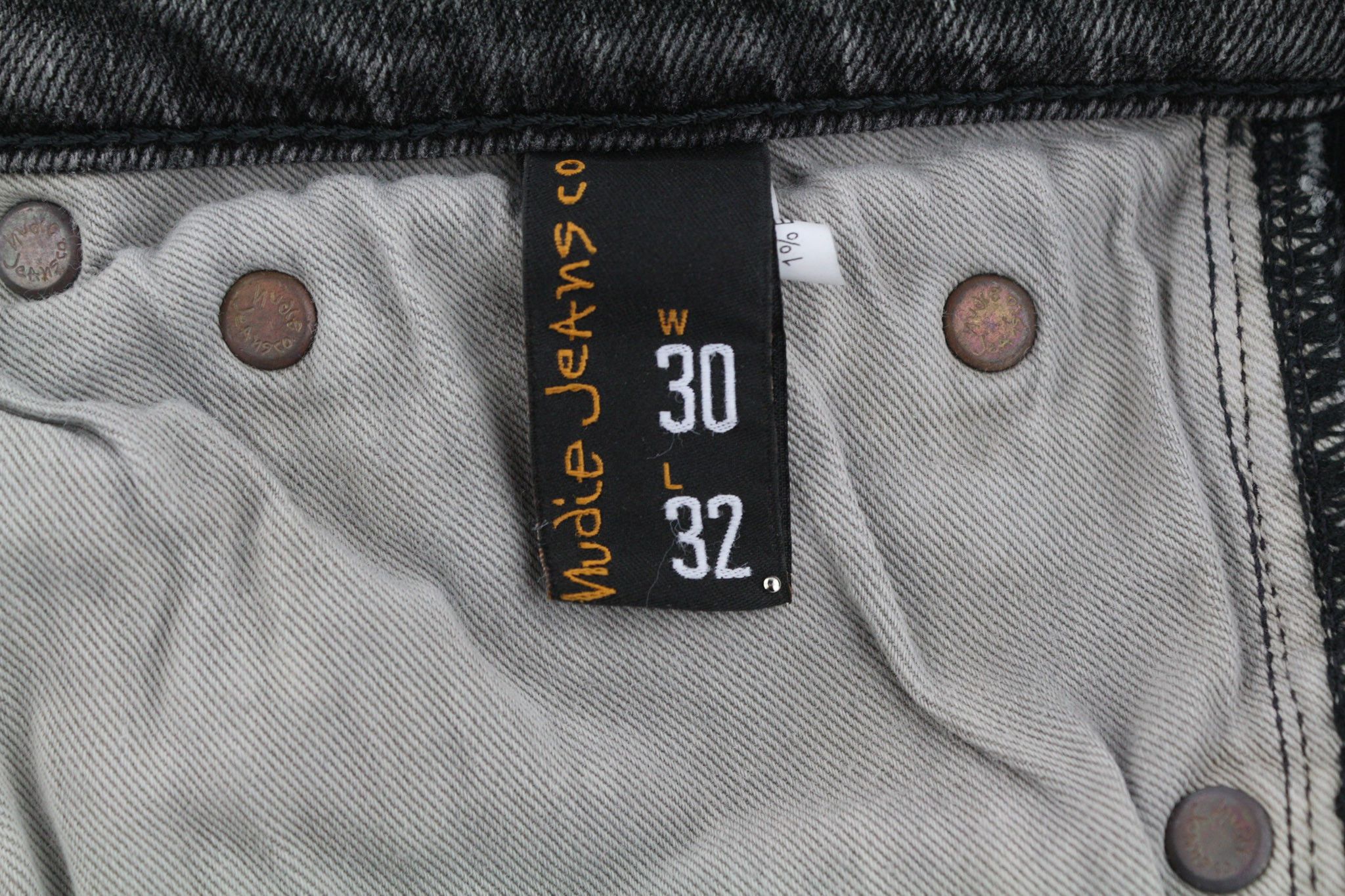 Nudie Jeans PILE LED W30/L32 Grey Marble Organic Skinny Washed 81905 Size US 30 / EU 46 - 8 Thumbnail