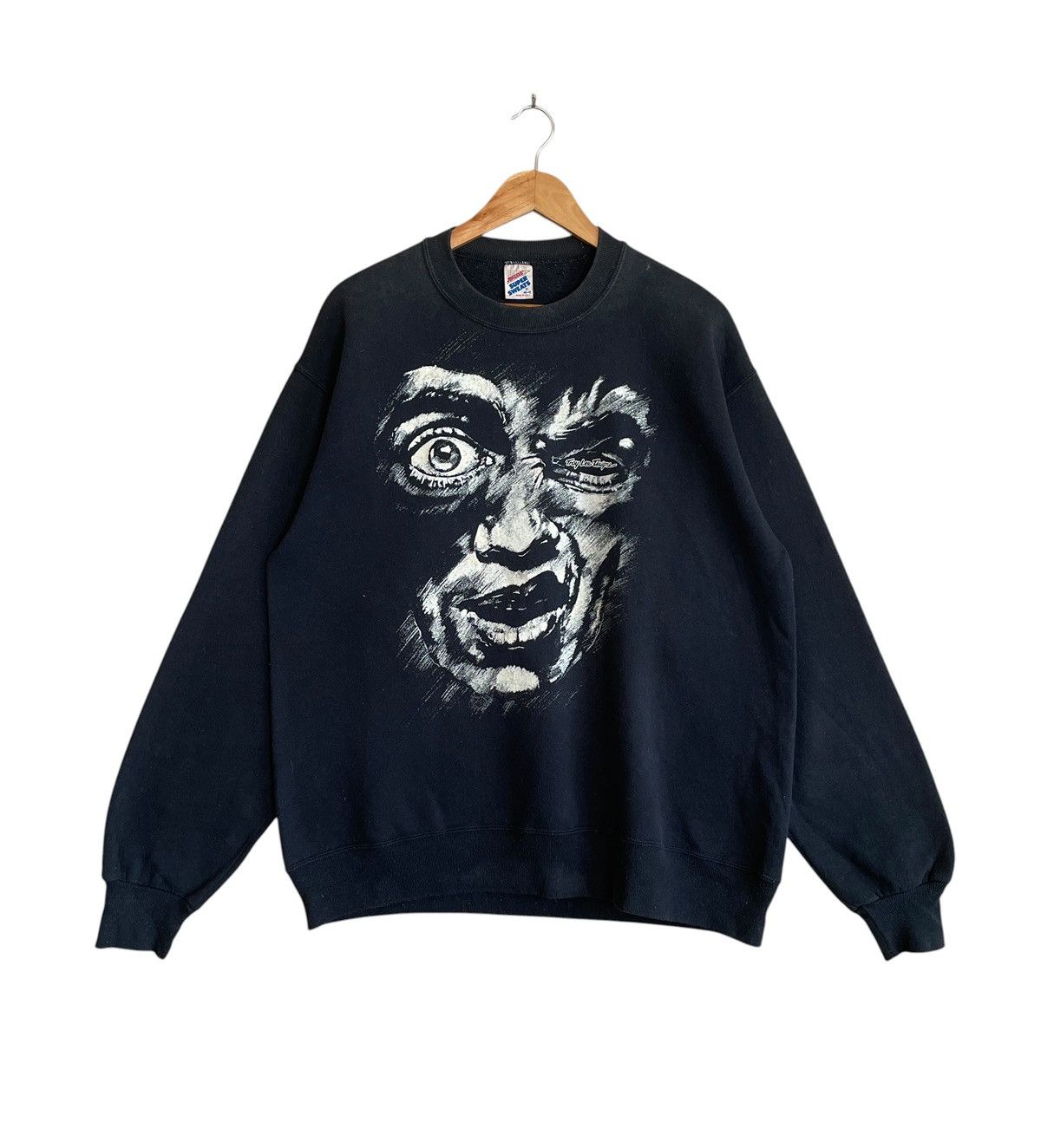 Vintage Very Rare Vintage Brand Troy Lee Designs Sweatshirt 1990s Size US XL / EU 56 / 4 - 1 Thumbnail