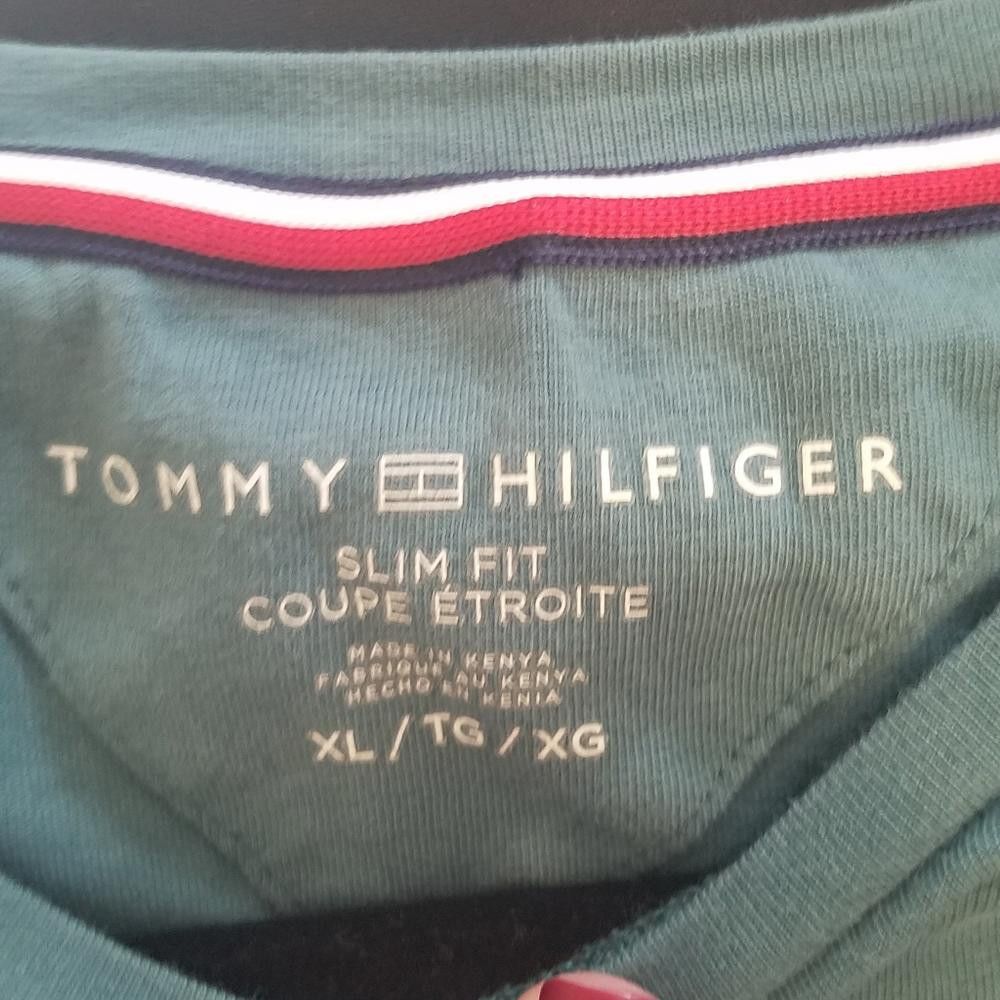 Tommy Hilfiger Tommy Hilfiger Slim Fit Shirt Size XL Size US XL / EU 56 / 4 - 3 Thumbnail