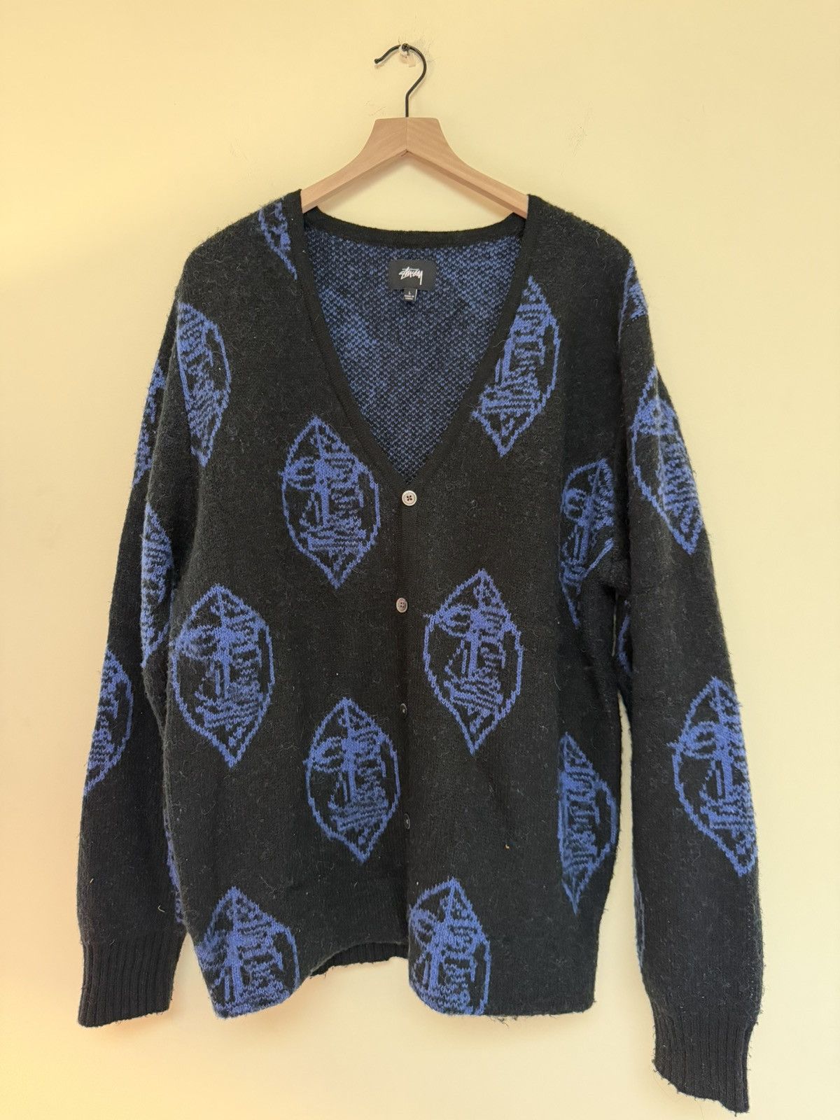 Stussy Stussy Mohair Cardigan Size US L / EU 52-54 / 3 - 1 Thumbnail