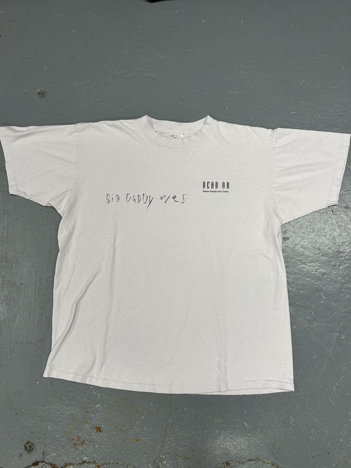 Delta Rare Vintage Dead On Horror Movie Promo Tee Shirt 1994 Size US XL / EU 56 / 4 - 1 Thumbnail