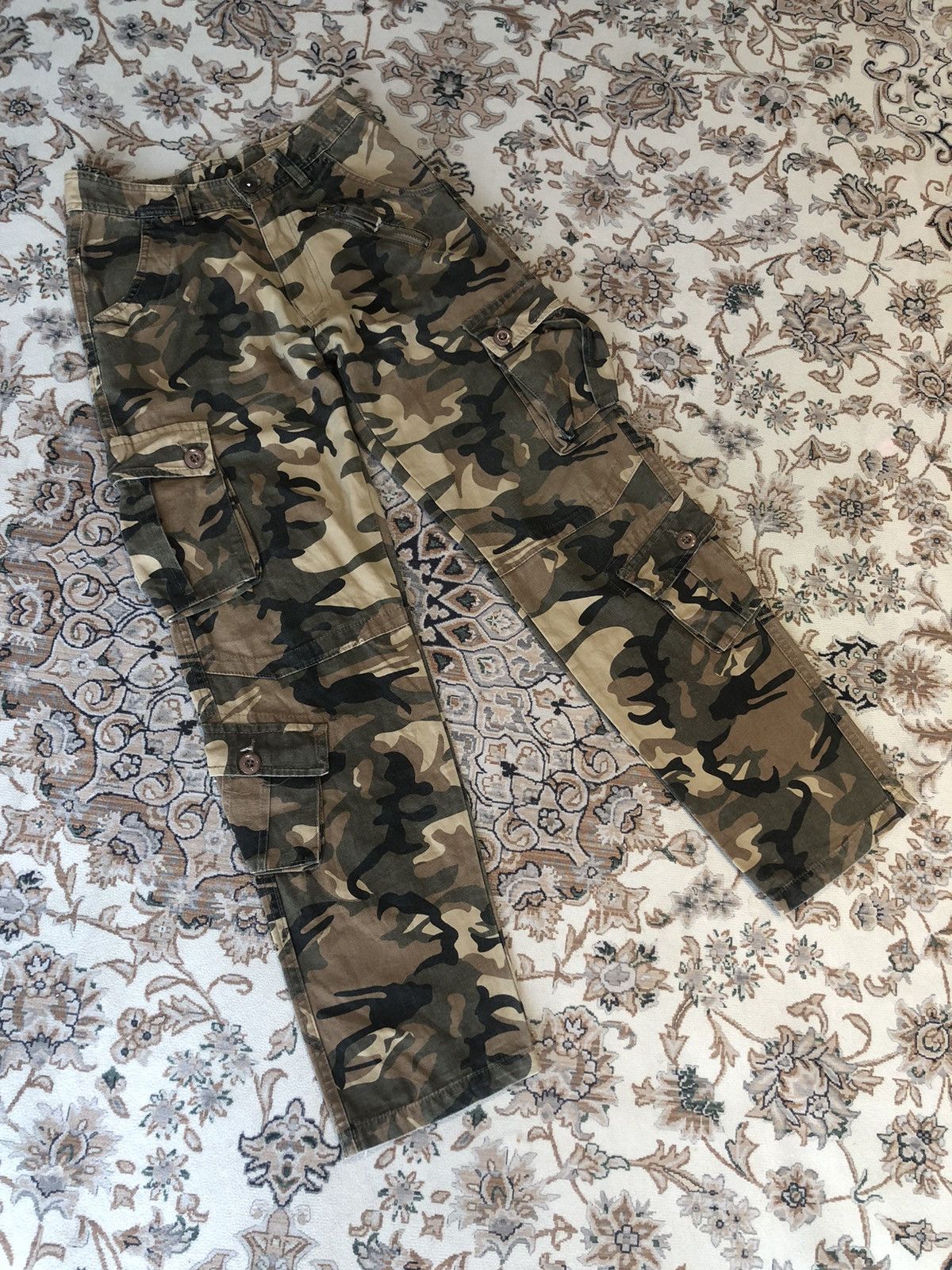 Japanese Brand CAMO TACTICAL CARGO PANTS Size US 28 / EU 44 - 1 Thumbnail